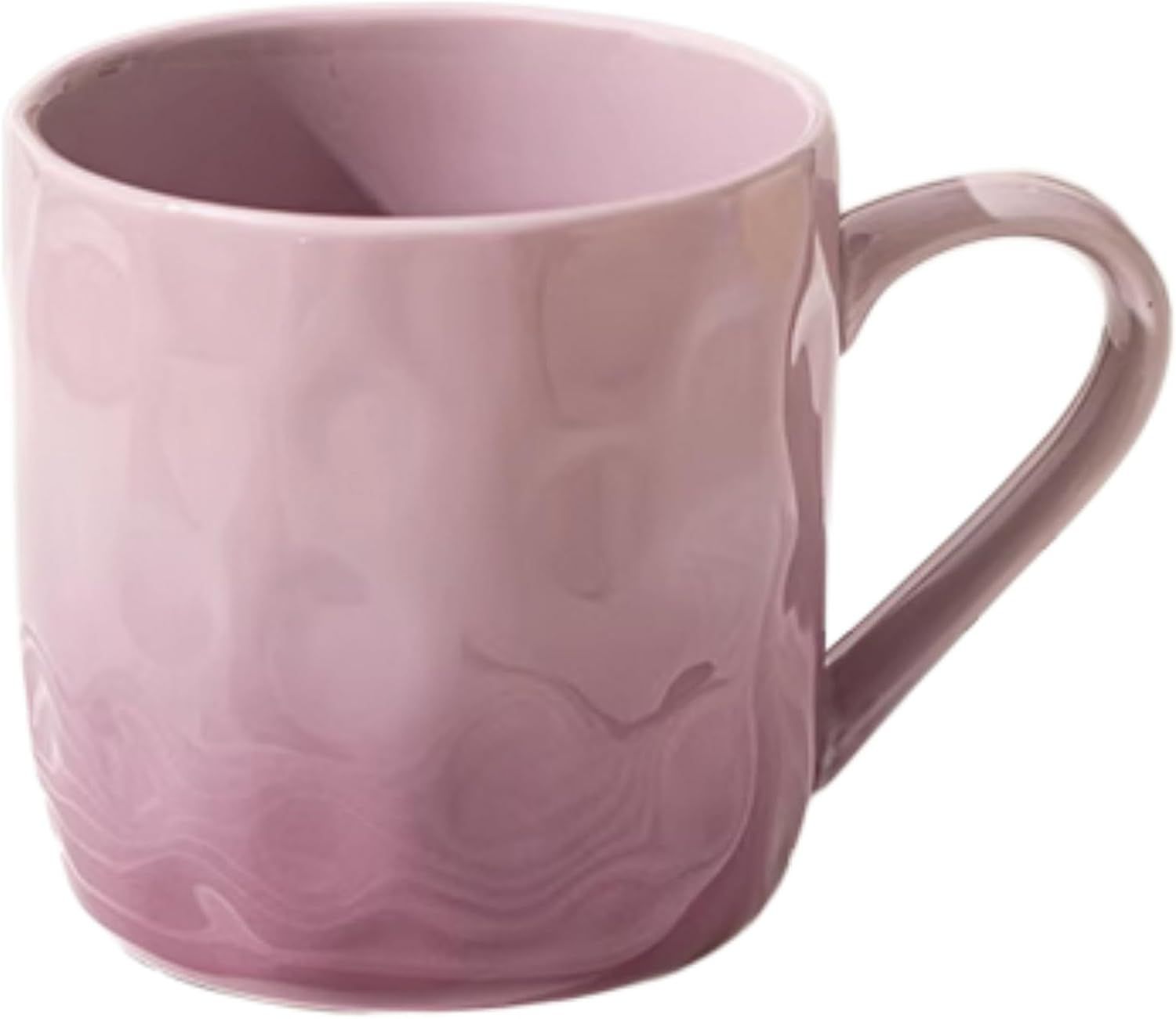 13 Oz Ombre Ceramic Coffee Mug Tea Mug, Home Drinking Cups for Matching Family and Couples (purple,13 Oz) - Image 1
