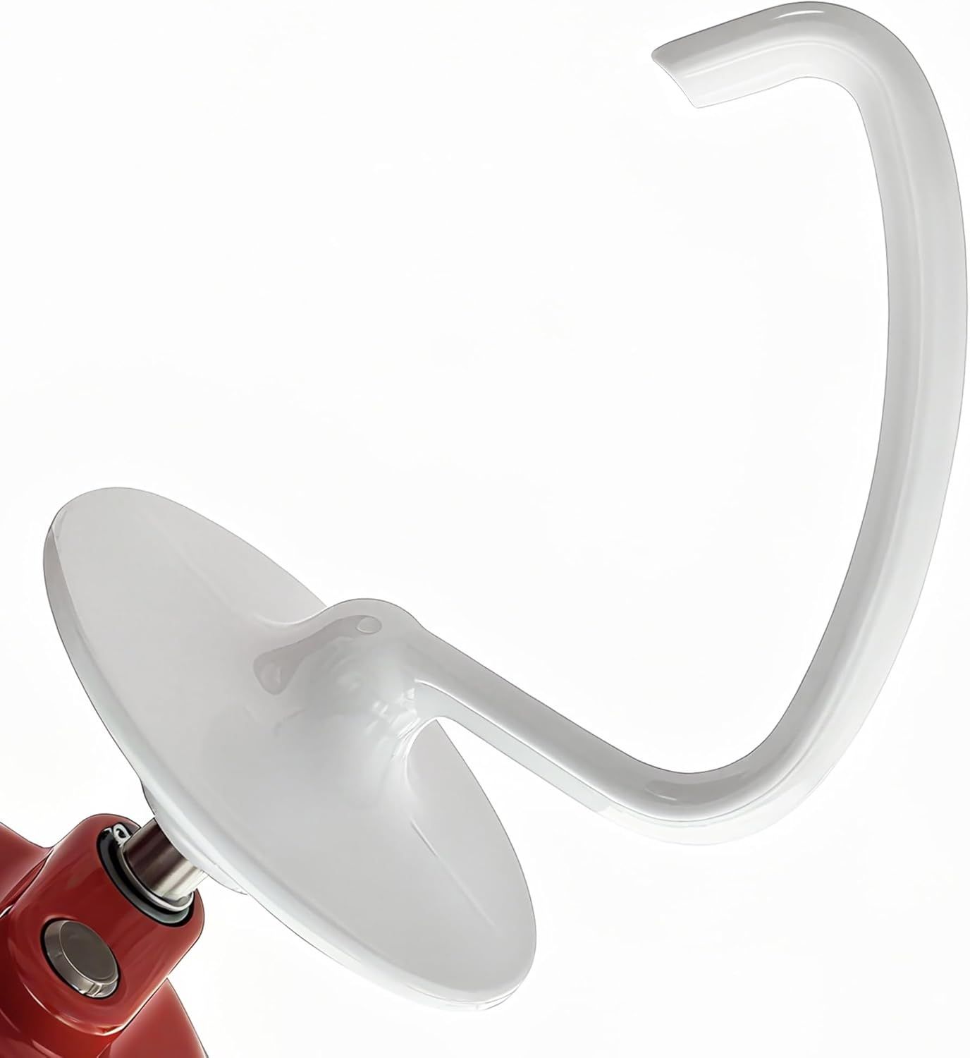 K45DH Dough Hook for KitchenAid 4.5–5 Quart Tilt-Head Stand Mixers, Coated C-Shaped Bread Hook Attachment, Replacement for K45 K45SS KSM90 KSM150, Kneads Pizza & Yeast Dough - Image 1