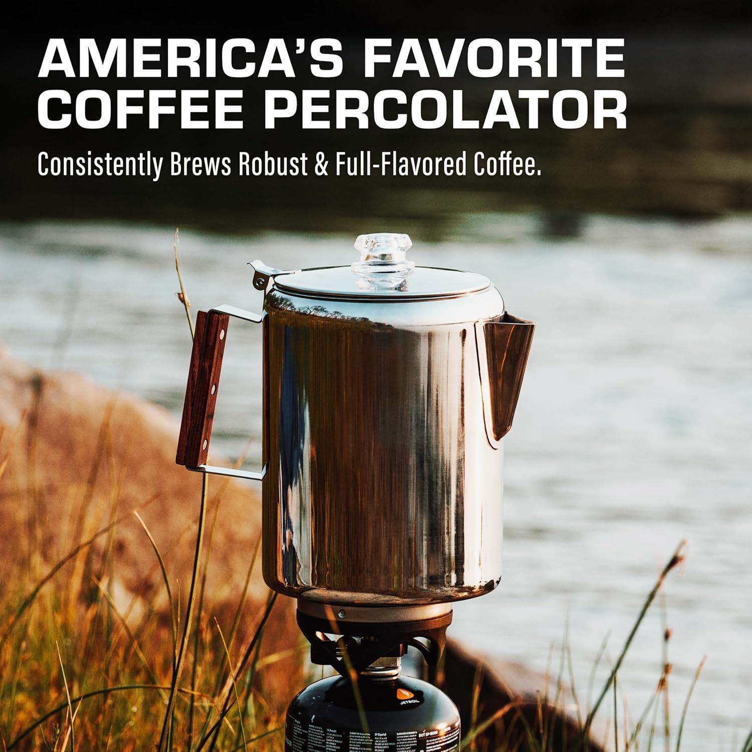 Bozeman Percolator Coffee Pot — NO Aluminum or Plastic [9 cup] - Image 8