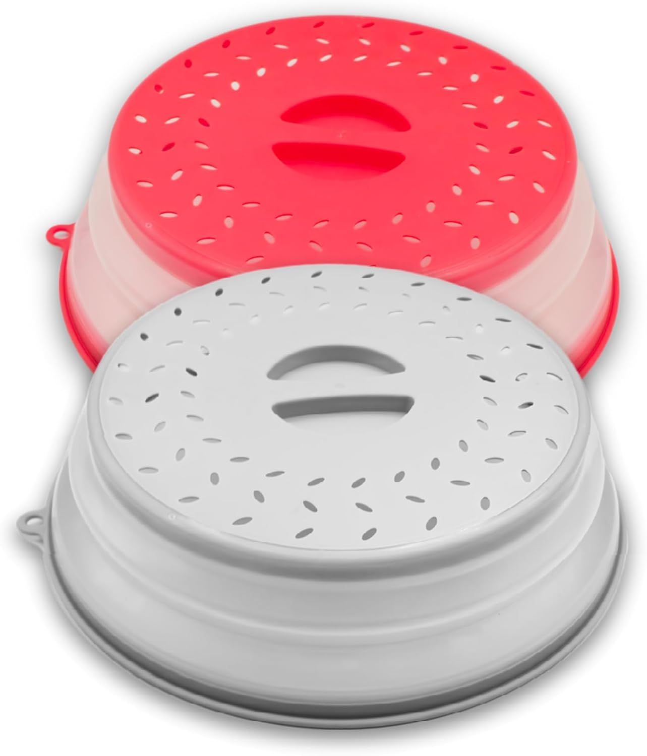 Microwave Splatter Cover 10.5” - Foldable Silicone Microwave Cover for Food Splatter Covers the Dish and Plate - Durable Silicone Microwave Food Cover Lid With Vents for Microwave Splatter Protection - Image 1