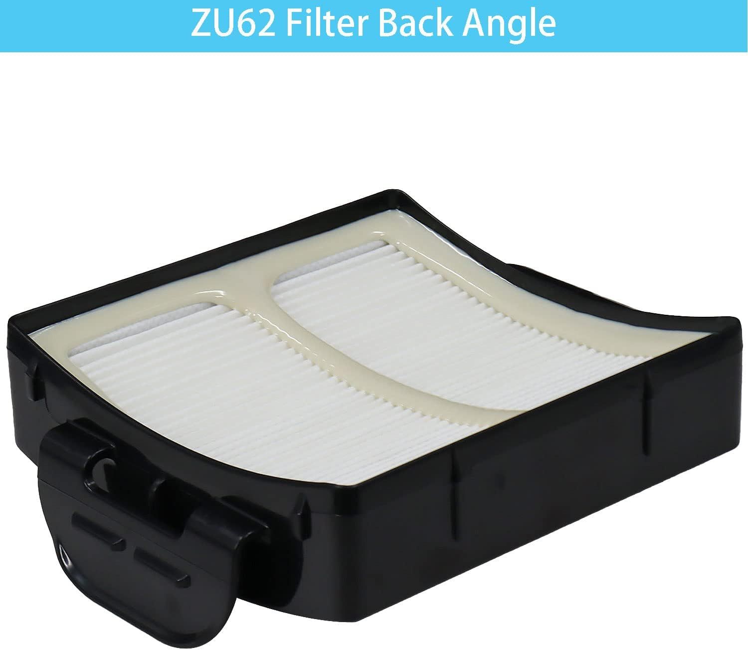 for Shark ZU62 ZU60 Navigator Zero-M Self-Cleaning Brushroll Pet Pro Upright Vacuum Replacement Filter Compare ZU62C NV150 NV151 NV251 NV255 Part 1238FT60 1239FT60,2 Filter 6 Foam 6 Felt Kit - Image 5