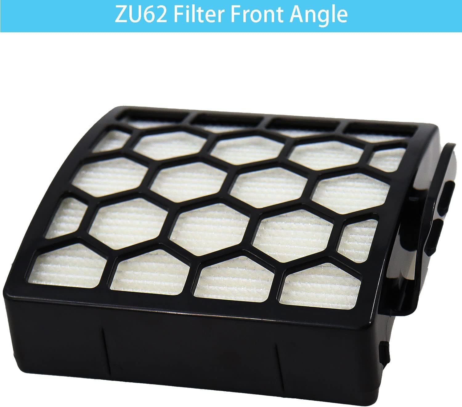for Shark ZU62 ZU60 Navigator Zero-M Self-Cleaning Brushroll Pet Pro Upright Vacuum Replacement Filter Compare ZU62C NV150 NV151 NV251 NV255 Part 1238FT60 1239FT60,2 Filter 6 Foam 6 Felt Kit - Image 7