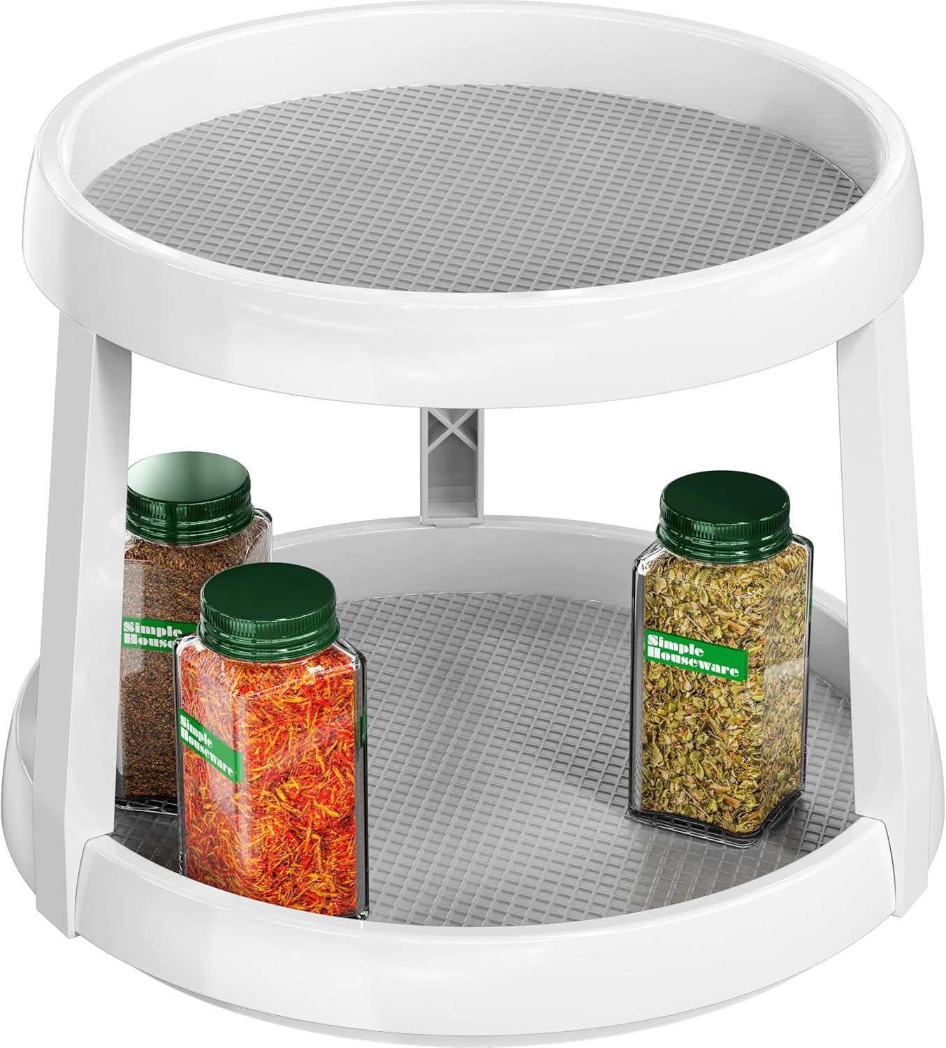 2-Tier Lazy Susan Spice Organizer, 10