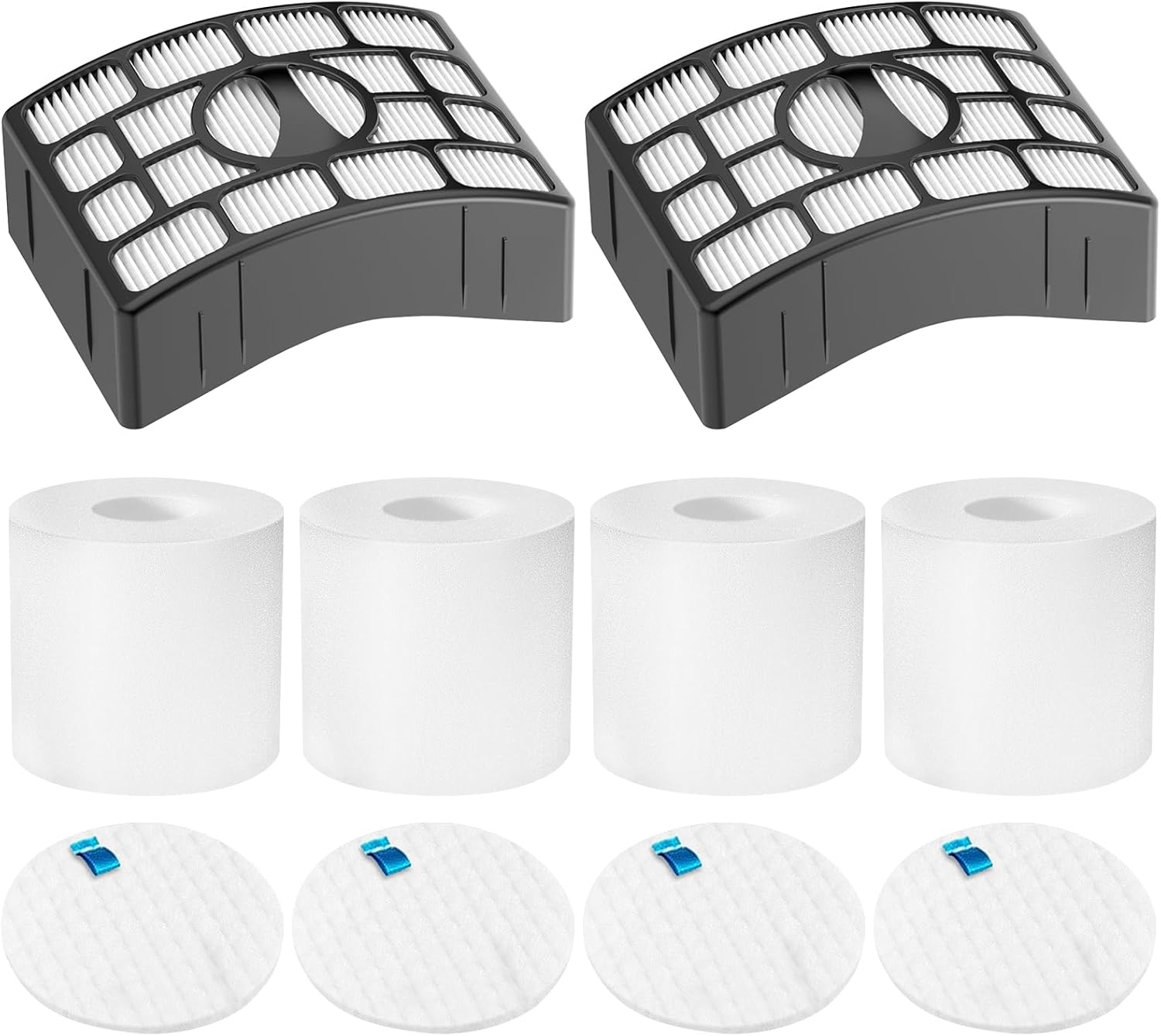 NV752, AZ1002 Filters for Shark Rotator Powered Lift-Away Vacuum NV650, NV650W, NV651, NV652, NV750W, NV751, NV752 NV831, NV835, AX950, AX951, AX952, ZU632, AZ1000W, AZ1002, AZ1002BRN, XFF650 & XHF650 - Image 1