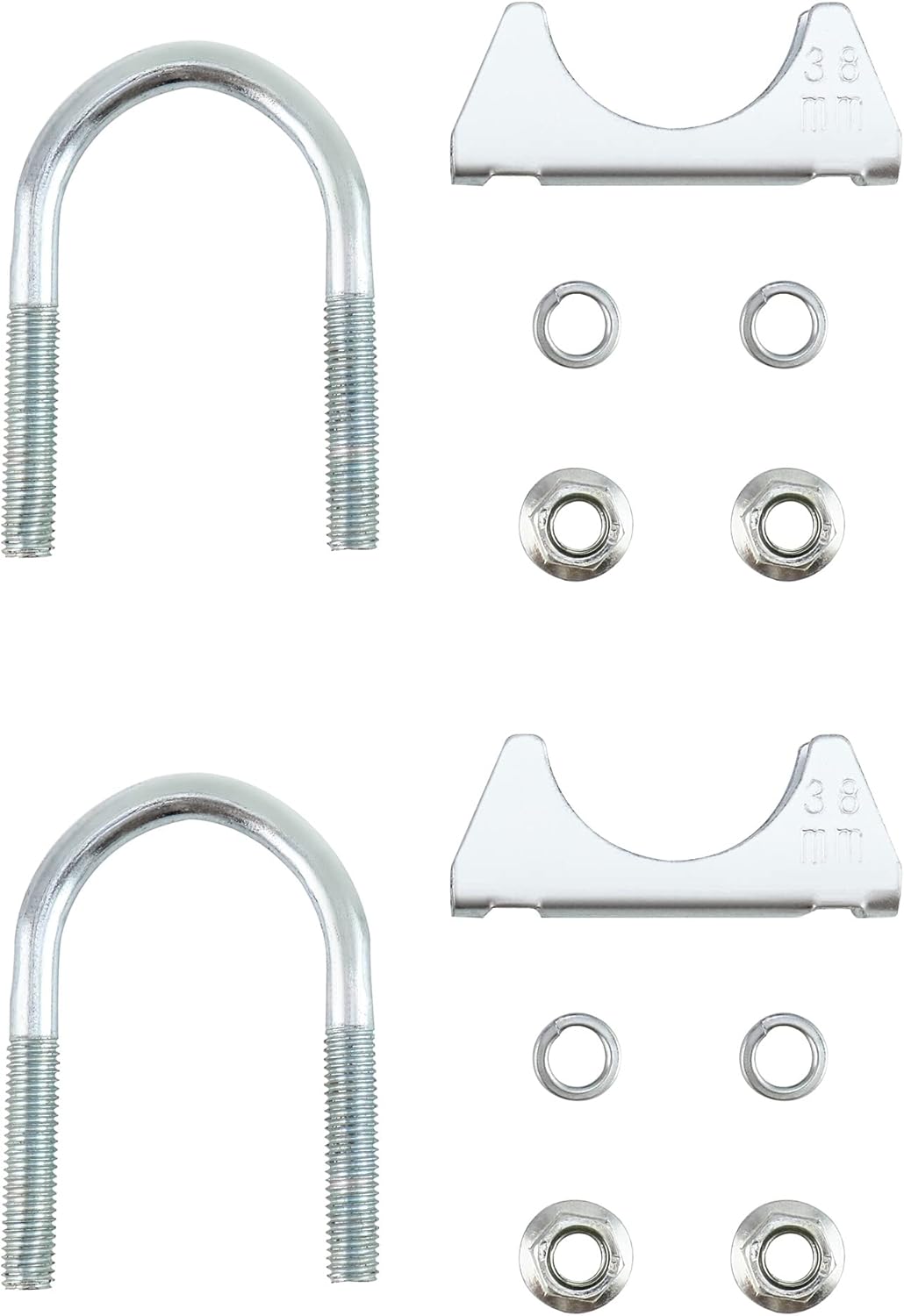 U-Bolt Muffler Tip Exhaust Hook, 1-1/2