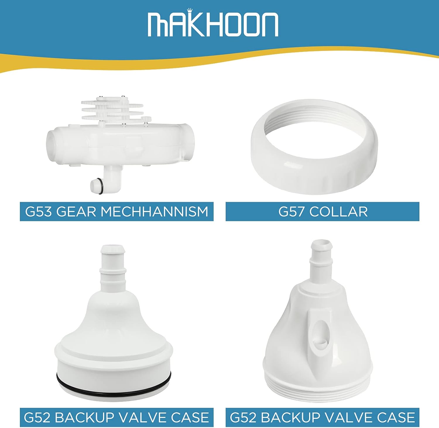 Upgraded G52 Backup Valve Replacement for Polaris Pool Cleaner Parts, Compatible with Polaris 180,280,380,480,3900 Pool Cleaner, The Valve Body has Been Reinforced，Longer Life Than Zodiac G52 - Image 7