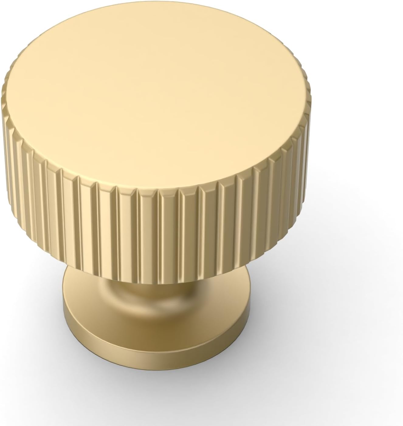 10 Pack Brushed Gold Kitchen Cabinet Knobs Drawer Cabinet Hardware Zinc Knobs for Dresser Drawers - Image 1