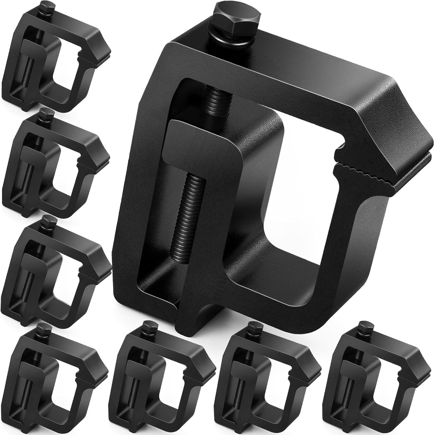 Upgraded ? ??? Camper Shell Clamps - Heavy Duty Truck Topper Clamps - More Secure Truck Cap Clamps for Dodge Dakota Ram 1500 2500 3500, F150 F250, Titan, Tundra - Image 1