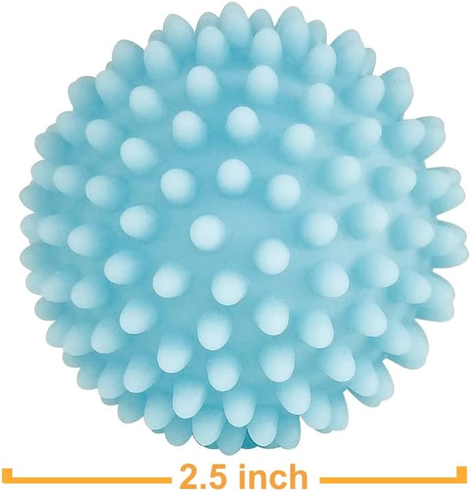 Reusable Laundry Dryer Balls - Eco Friendly Fabric Softener Alternatives Soften and Fluff Laundry Wrinkle Release(Set of 4 Random Color) - Image 2