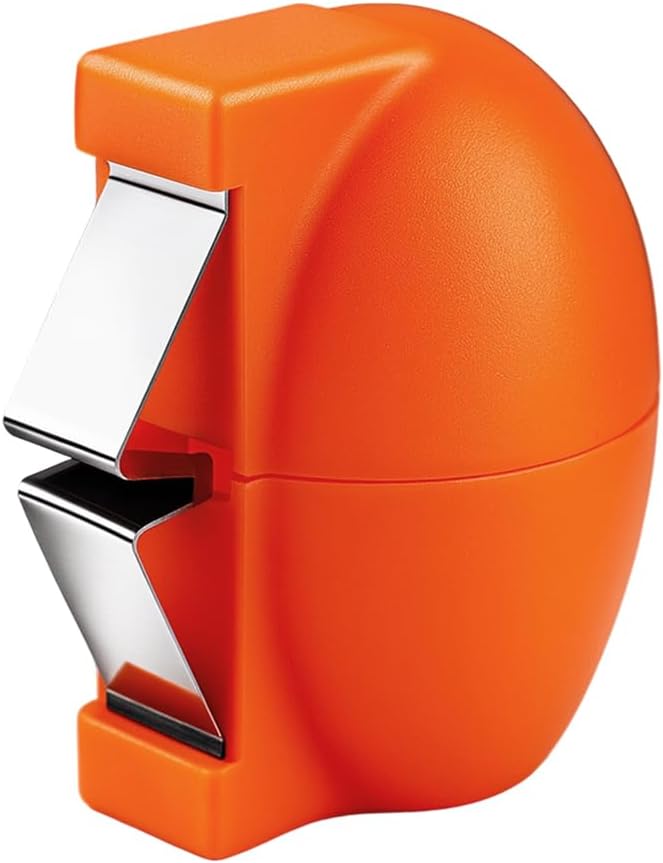2026 New Egg Shell Opener, Stainless Steel Egg Cracker Tool, Multifunctional Eggs Separator for Raw and Hard Boiled Eggs Peeler Shell Remover, Kitchen Gadget (Orange 1pcs) - Image 1