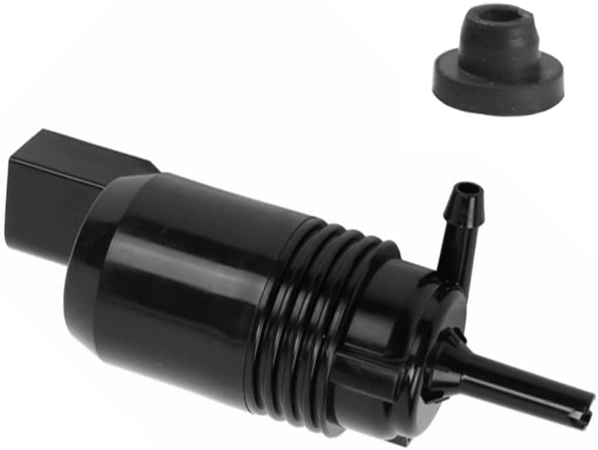 Front Windshield Washer Pump w/Grommet Replacement for Chevy Silverado 1500, 2500,3500, GMC Acadia, Sierra 1500, 2500, 3500, Cadillac CT6, XT4, XT5, Buick LaCrosse Replaces OEM 22999423, 84518407 - Image 1