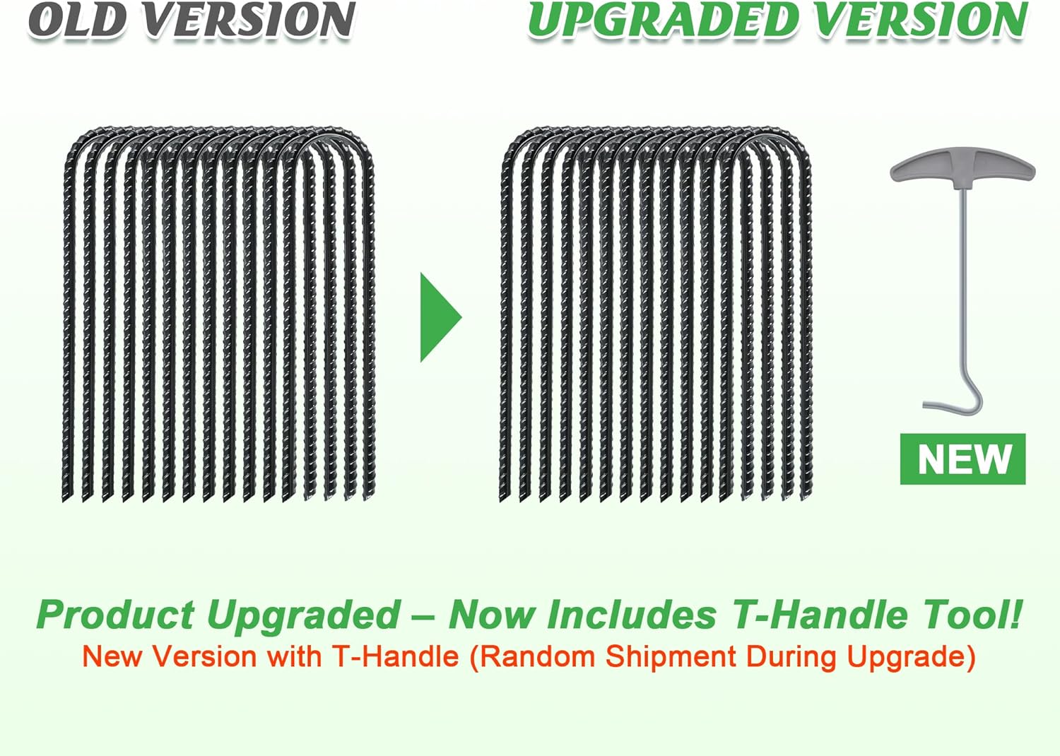 Trampolines Wind Stakes,Heavy Duty U Shaped Rebar Tent Stakes Ground Anchors Galvanized Steel Safety Trampoline Anchors for Camping Tents, Soccer Goals - Image 7