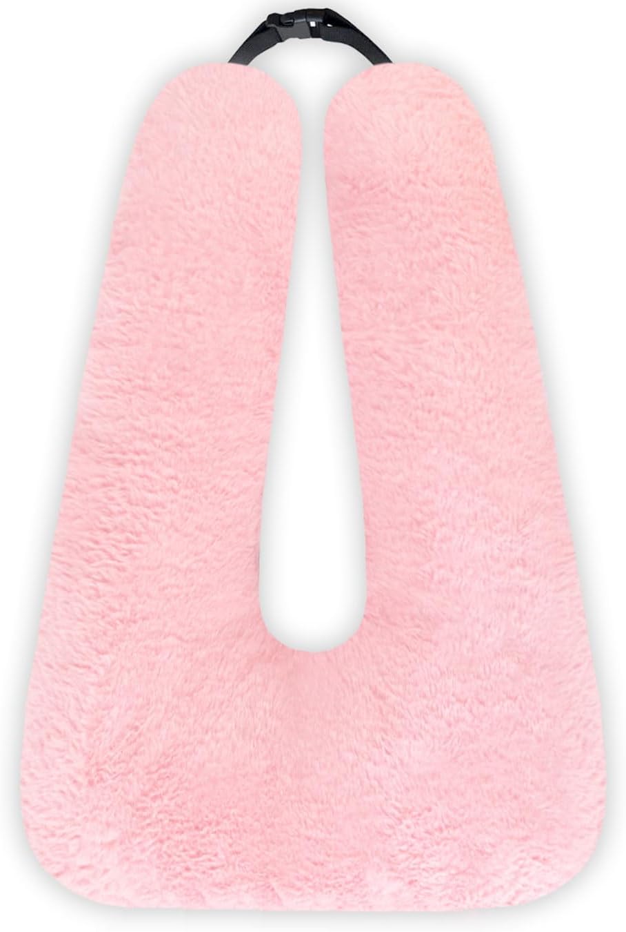 Travel Pillow, Car Pillow for Kids & Adults - Ergonomic Travel Pillows Sleeping Aid for Neck & Body Support, Car Travel Essentials Pillow on Road Trips-Pink - Image 1
