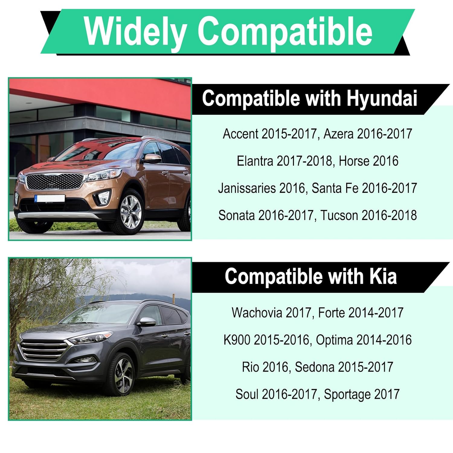 20 PCS Fender Liner Push-Type Retainer Clip Fastener, Bumper Engine Under Cover Clip, Car Retainer Clips, Compatible with Hyundai Kia Accent, Azera, Equus, Elantra, Genesis, Replaces GM: 86595-2T500 - Image 7