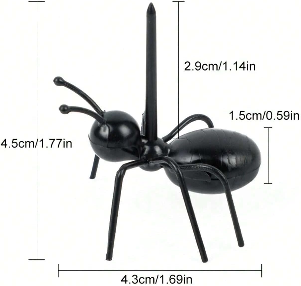 36pcs Party Ants & orking Ants Series Fruit Picks for Kids Lunch Bento Box, Party Fruit Platter, Bar Cocktail Decor (36 pcs) - Image 2