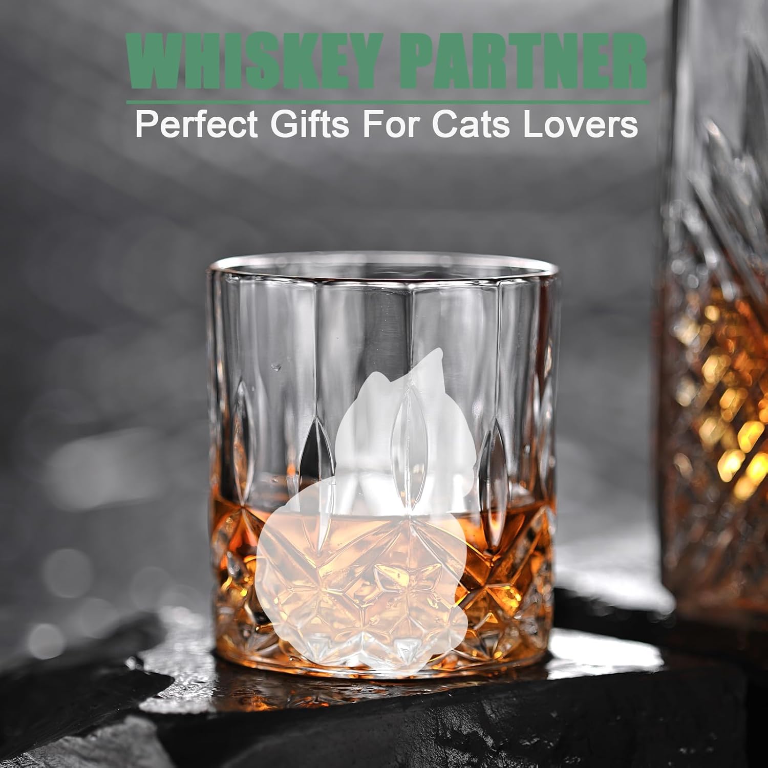 3D Cat Ice Cube Mold,  Ice Cube Tray with Funnel with Funnel for Cocktails, Bourbon,Brandy, Whiskey Gifts for Men, Silicone Fun Shapes Black Cute (CAT) - Image 6