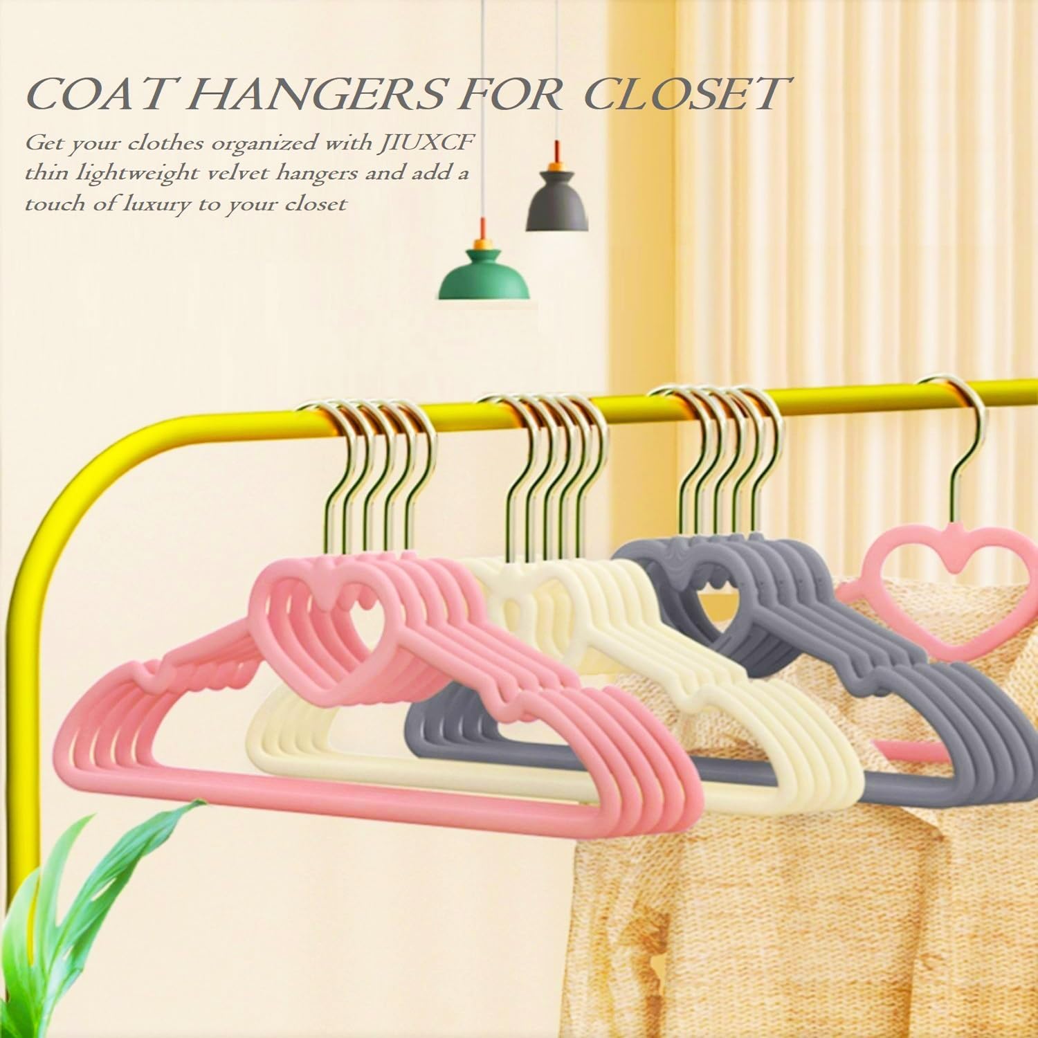 Velvet Hangers 20 Pack, 16
