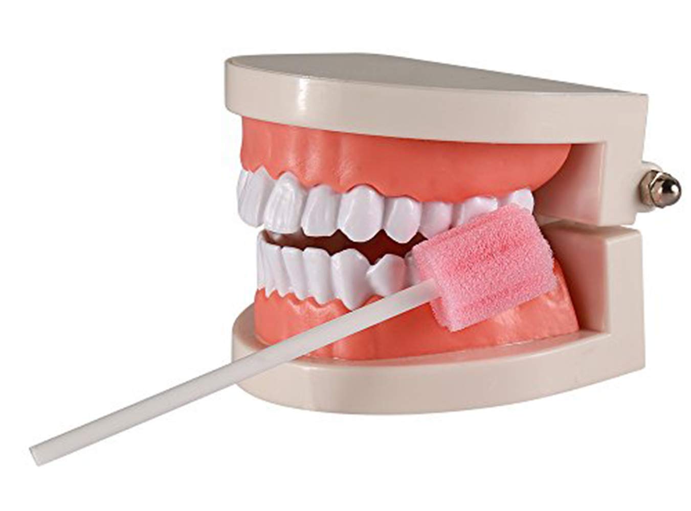 100PCS Disposable Mouth Swabs Sponge - Unflavored, Sterile Oral Swabs Dental Swabsticks for Mouth Cleaning - Image 5