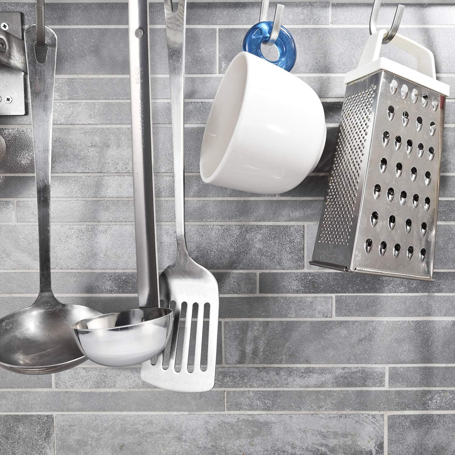 Stainless Steel Ladle Soup Handle Ladle with Pouring Rim for Kitchen Cooking Soup Sauce - Image 5