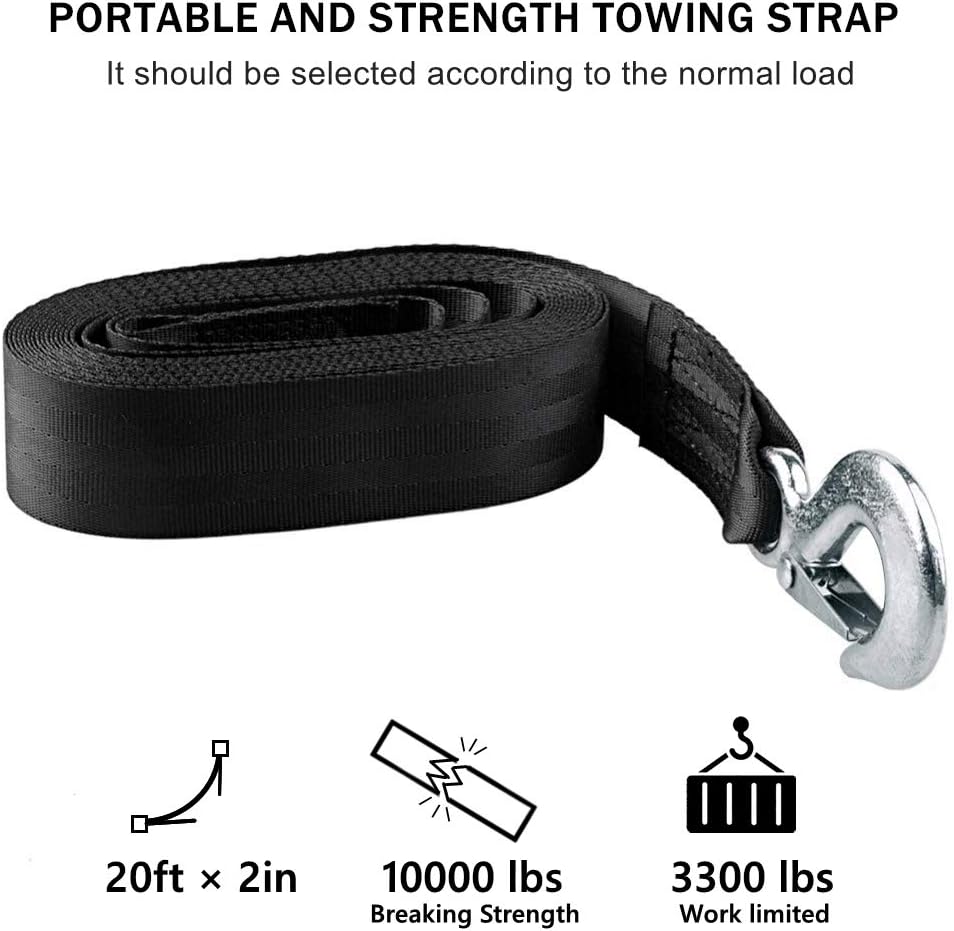 Trailer Winch Strap 2