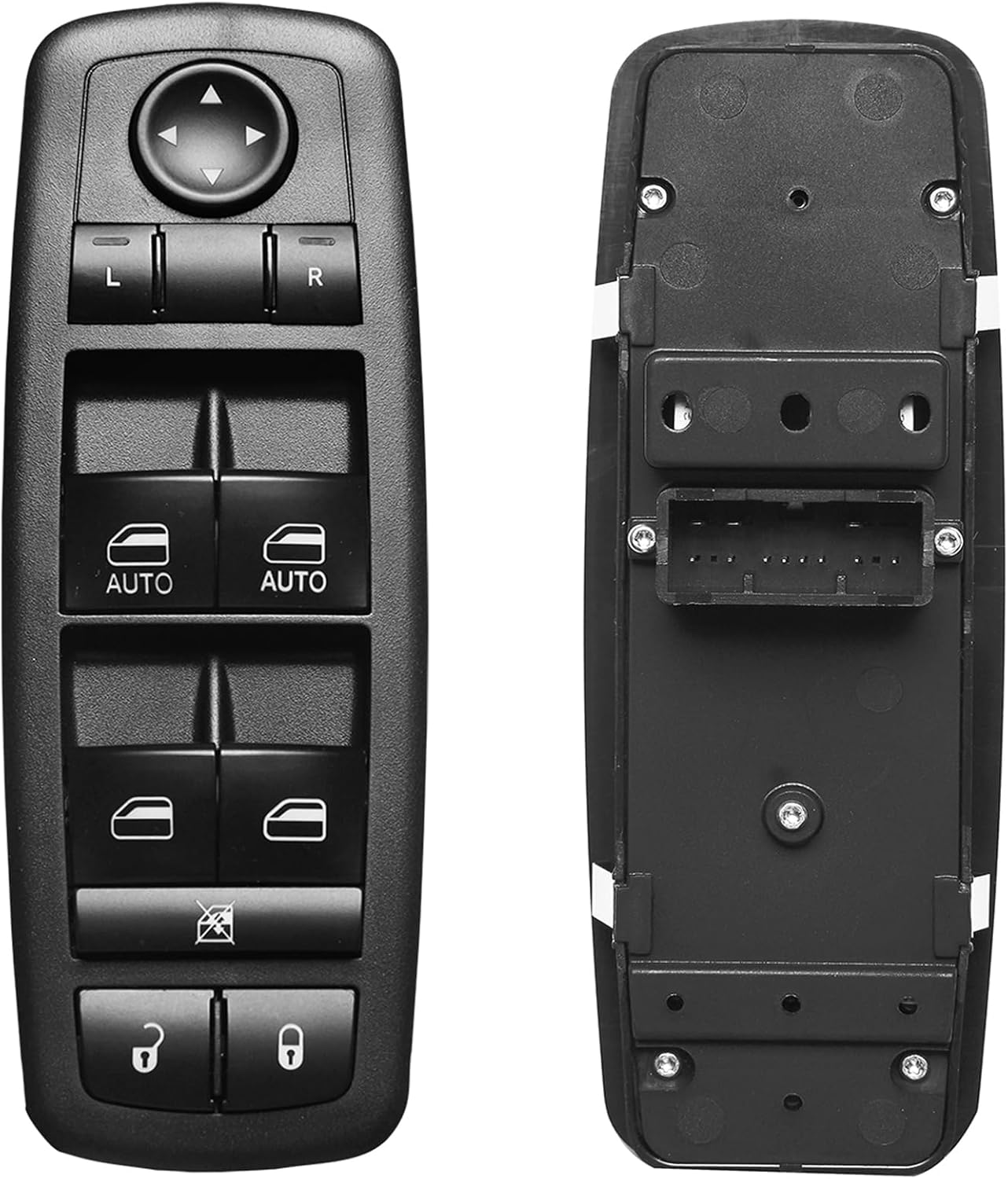 Master Power Window Switch Driver Side Front Left Door Control Button,Fits 2016–2022 Ram 1500 2500 3500,2011–2019 Dodge Charger,2011-2020 Chrysler 200 300, | Replaces 68139805AB,68139805AA,56046823AE - Image 1