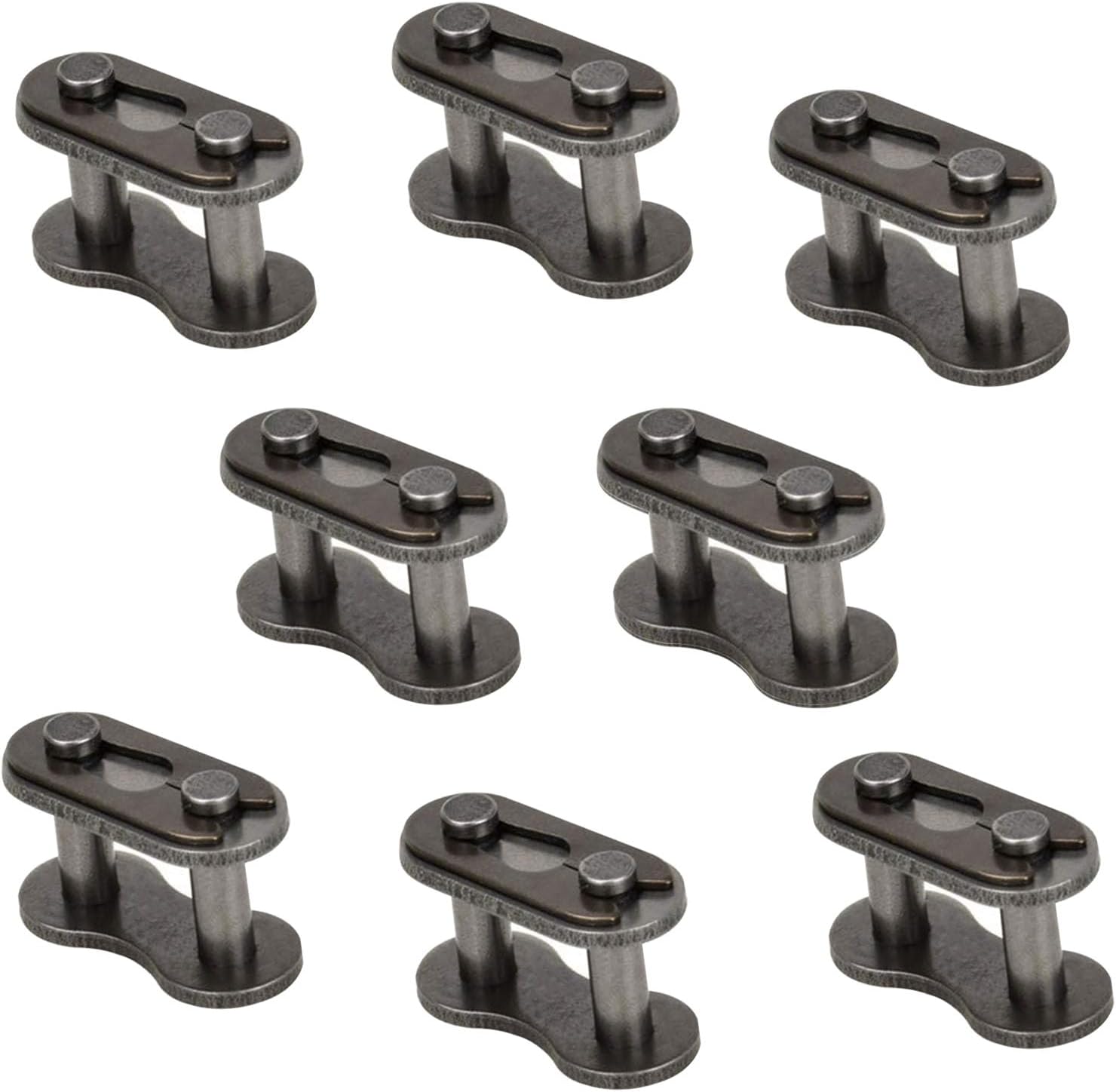 #420 Chain Master Link Carbon Steel Heavy Duty for 50cc 70cc 90cc 110cc 125cc Dirt Bike Quad Buggy Mini Bike Pit ATV Scooter 8pcs - Image 1