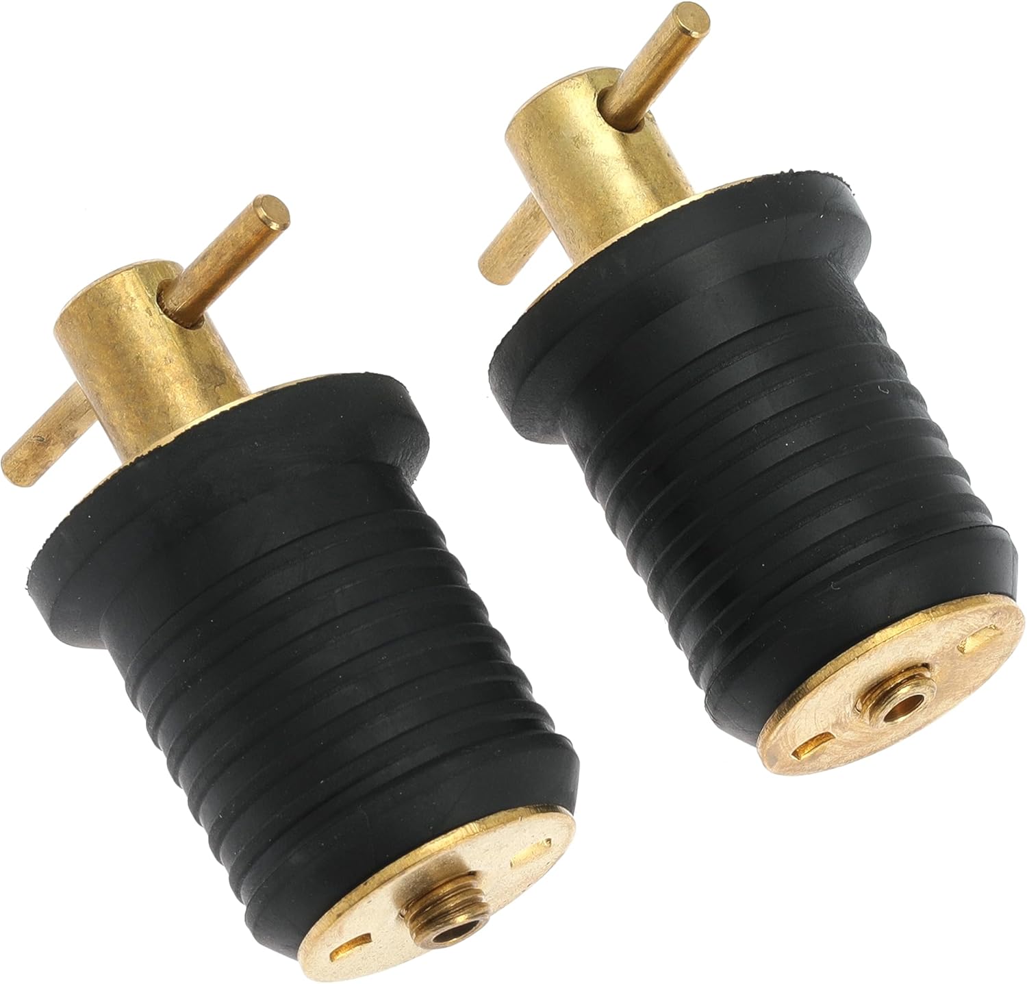 2 Pcs Boat Drain Plug With T Handle - Snap Rubber Plugs With Brass/Stainless Steel Handle - Marine Twist Accessories - Image 5