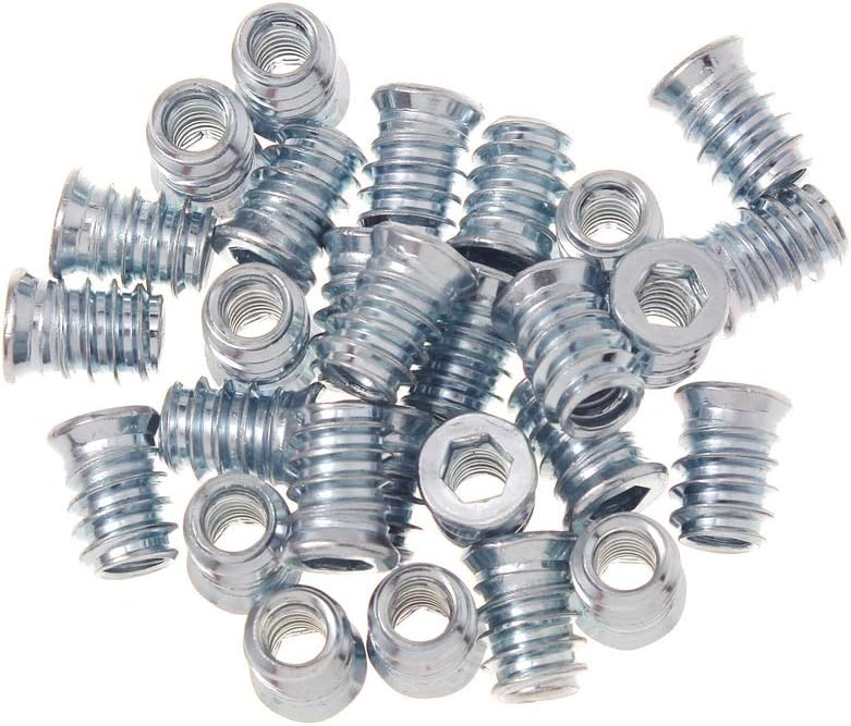 1/4-20 Hex Drive Threaded Inserts for Wood - 40 Pieces - Image 5