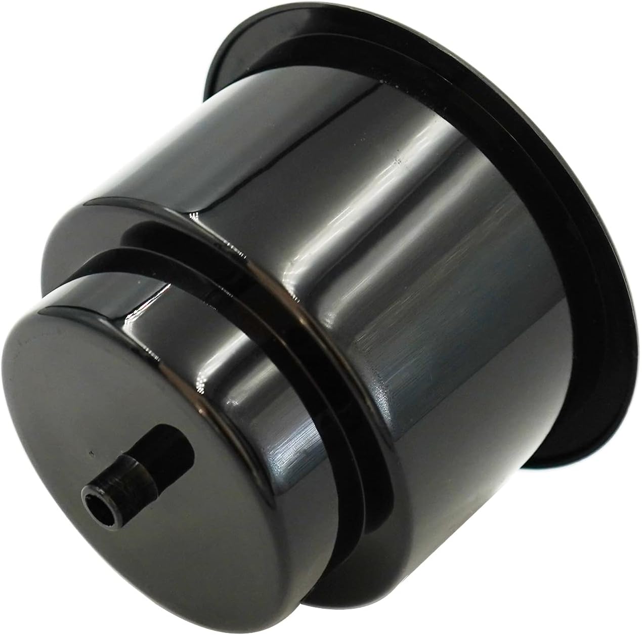 Black Plastic Cup Drink Holder Insert with Drain for Marine Boat RV Camper, 4PCS - Image 4