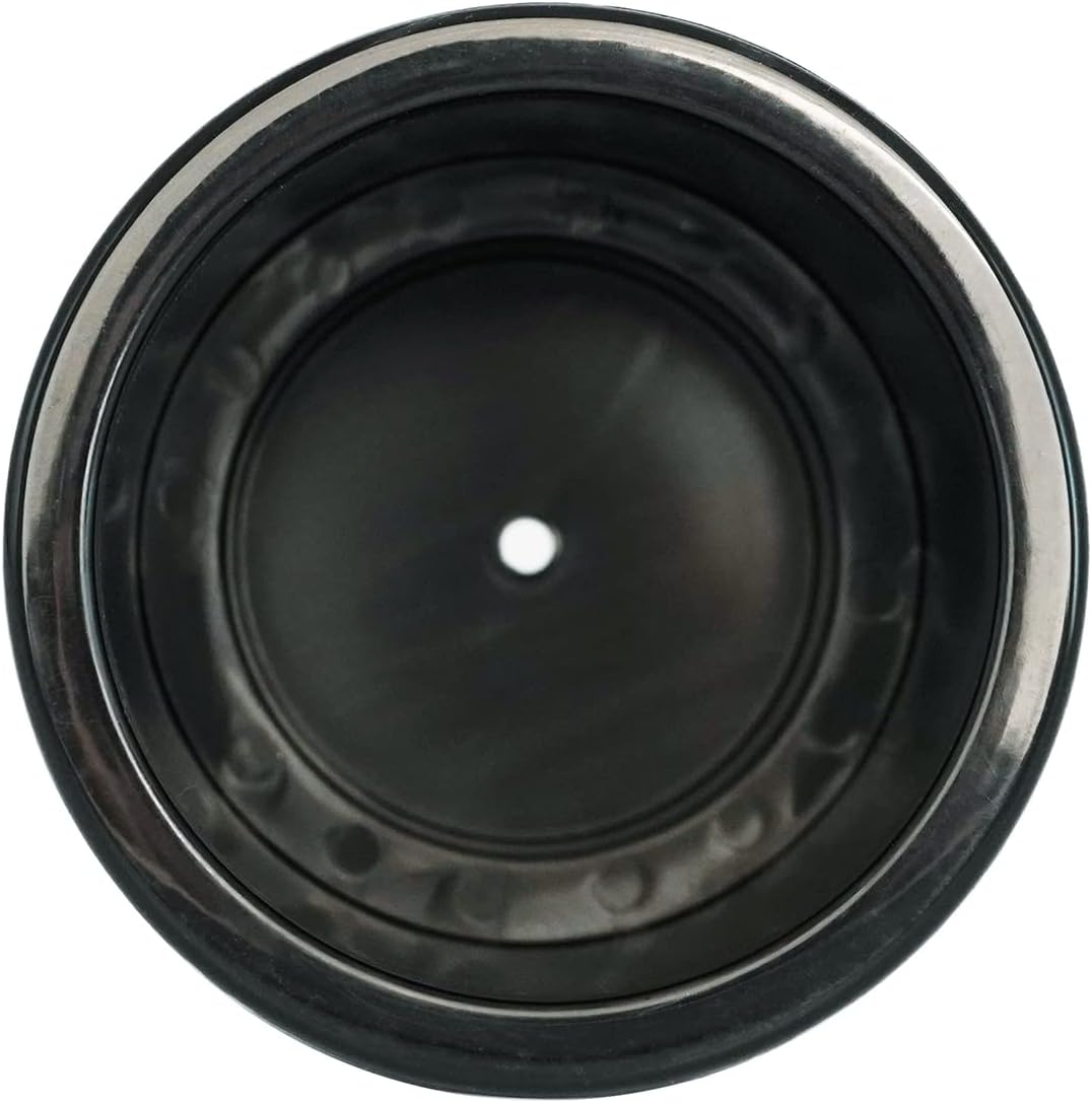 Black Plastic Cup Drink Holder Insert with Drain for Marine Boat RV Camper, 4PCS - Image 6