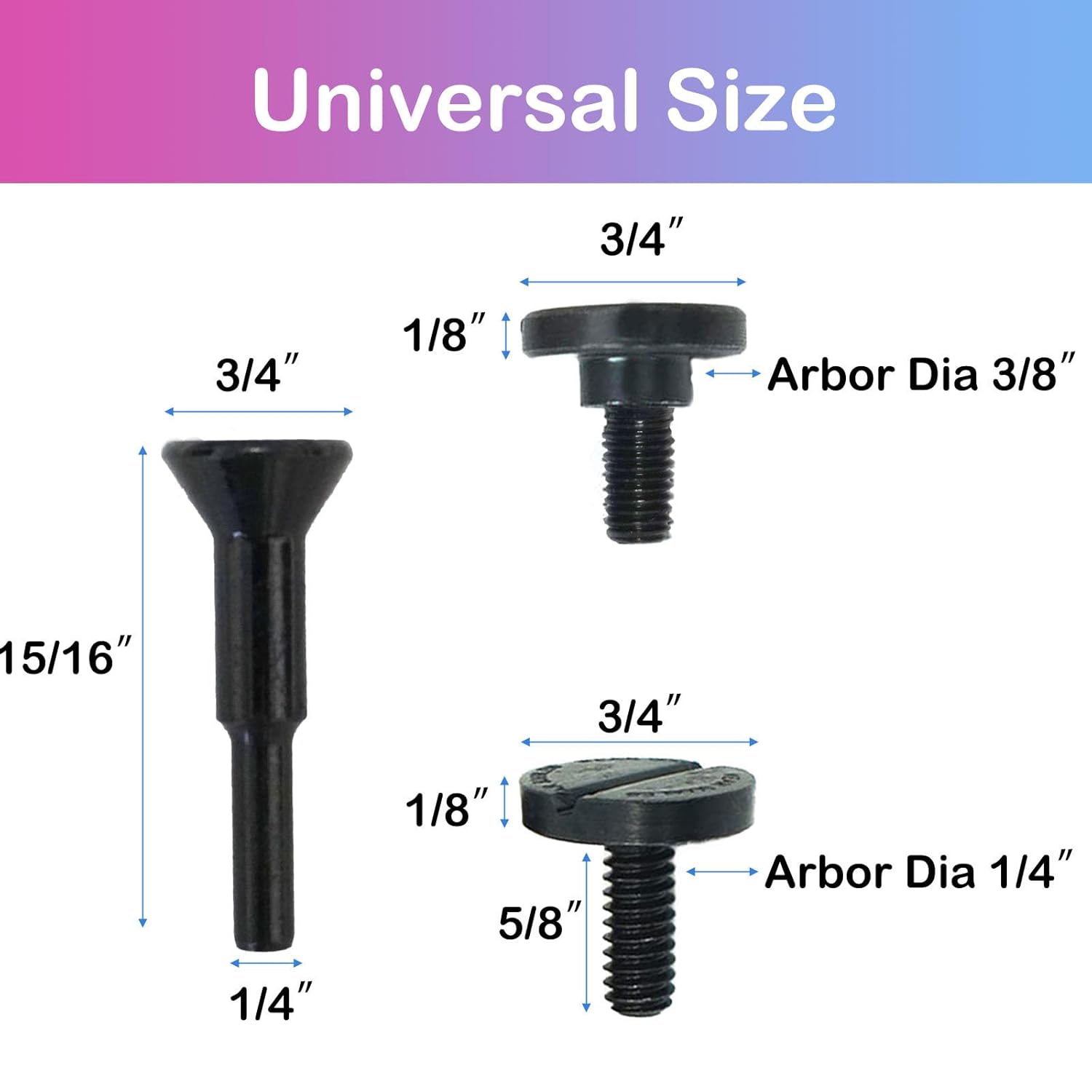 Cut-Off Wheel Mounting Mandrel Holder 3/8