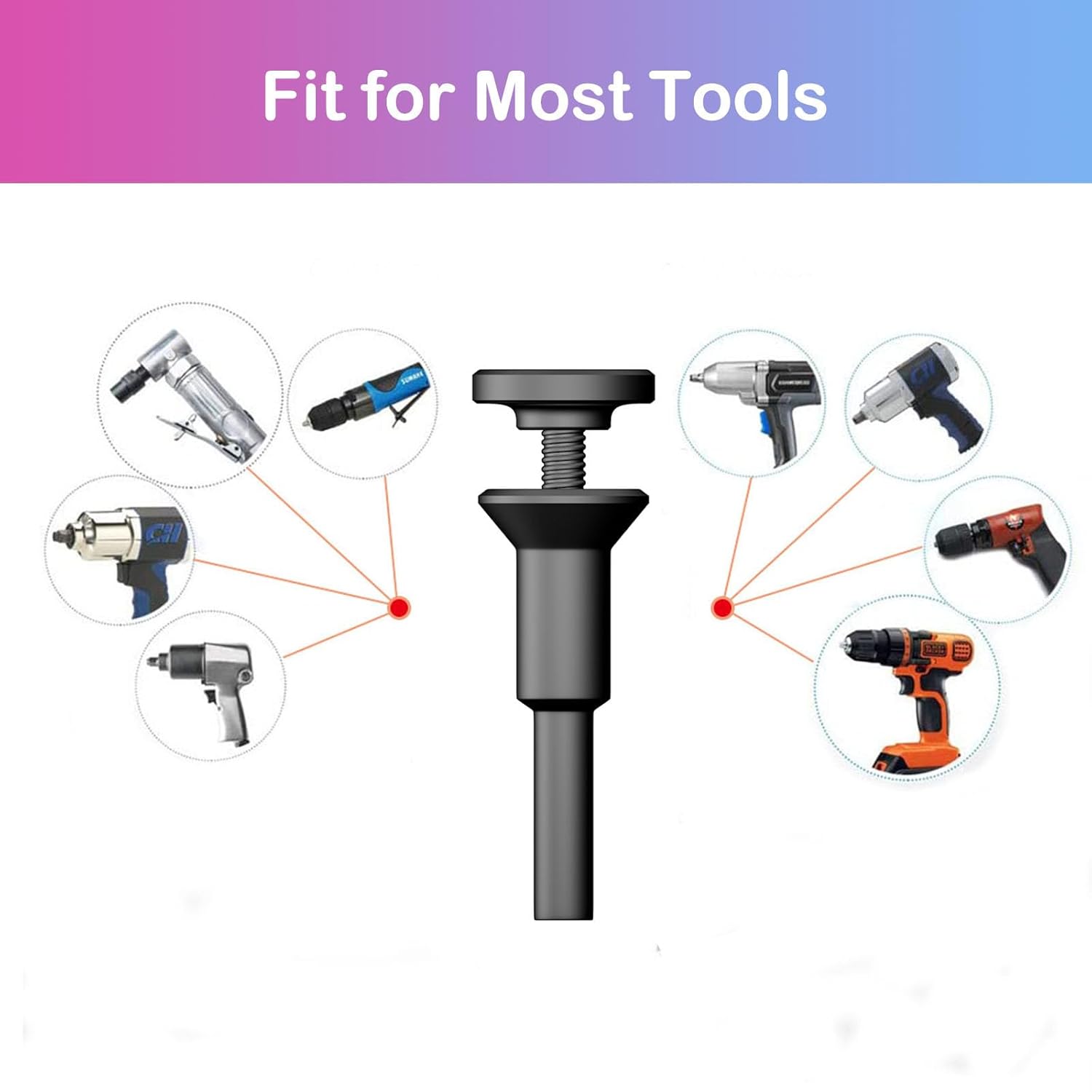 Cut-Off Wheel Mounting Mandrel Holder 3/8
