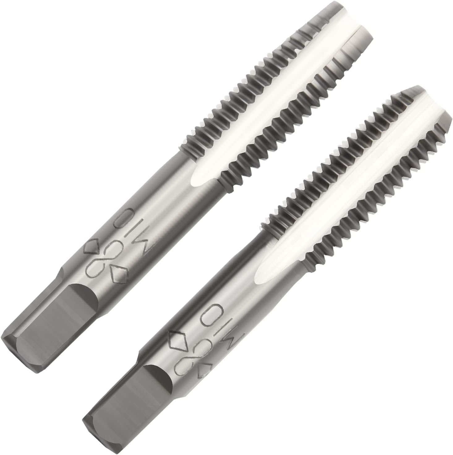 M10 X 1.5 Metric Hand Tap, Right Hand M10 X 1.5mm Threading Hand Tap 1Pair - Image 1