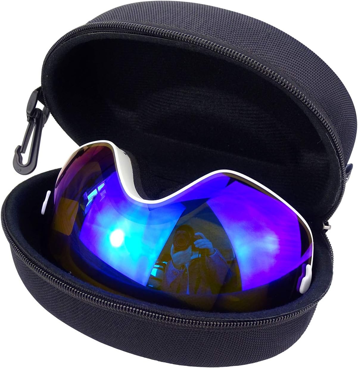Big Large Hard Sports Glasses Case, SKI Snowboard Snow Goggles Box, Sports Glasses Storage Holder - Image 6