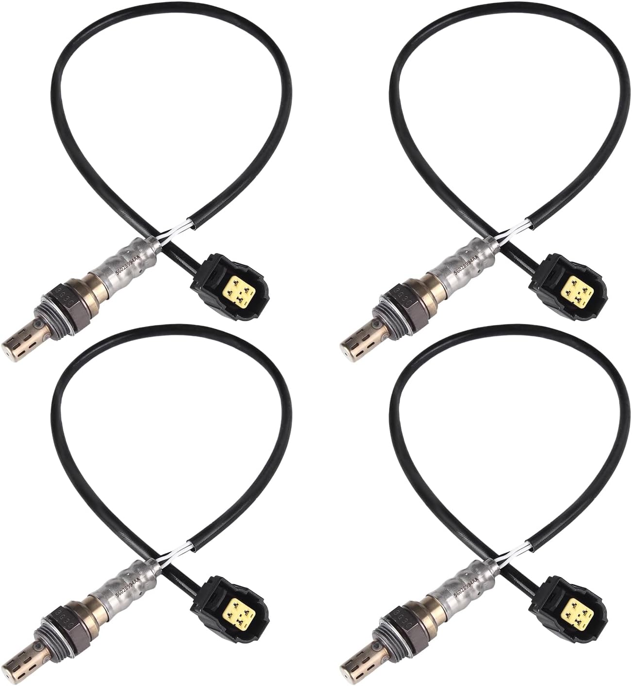 Oxygen O2 Sensor Upstream Downstream for Chry 300, for Dodge Challenger Charger Dakota Durango Grand Caravan Journey Neon Nitro, for Jeep Commander Grand Cherokee Wrangler JK 56028994AA, 56028994AB - Image 1