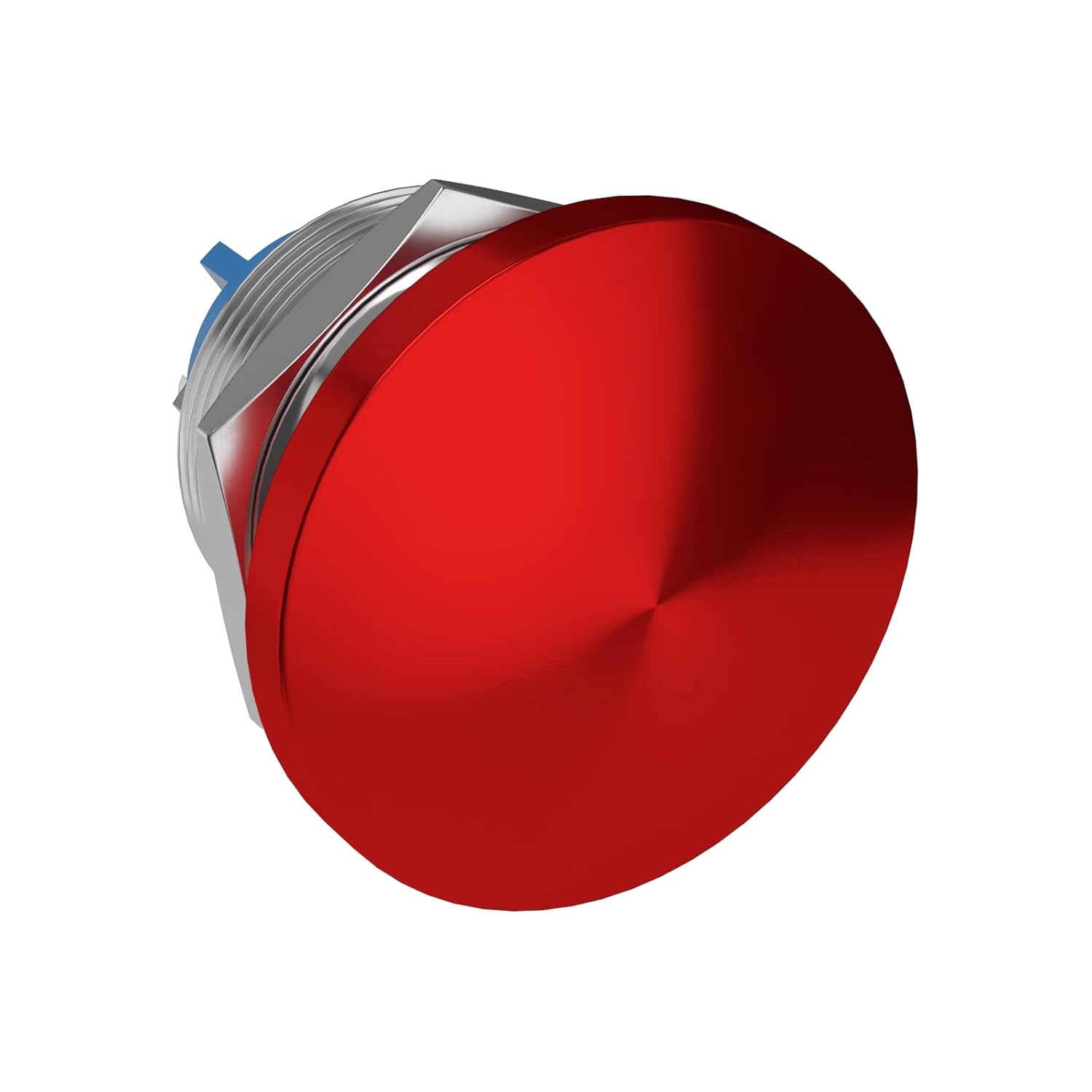 22MM Mushroom Head Push Button Switch Momentary Push Button IP65 Waterproof 12V 24V 36 DC 110V 250V AC 5A SPST(22mm, Red) - Image 1