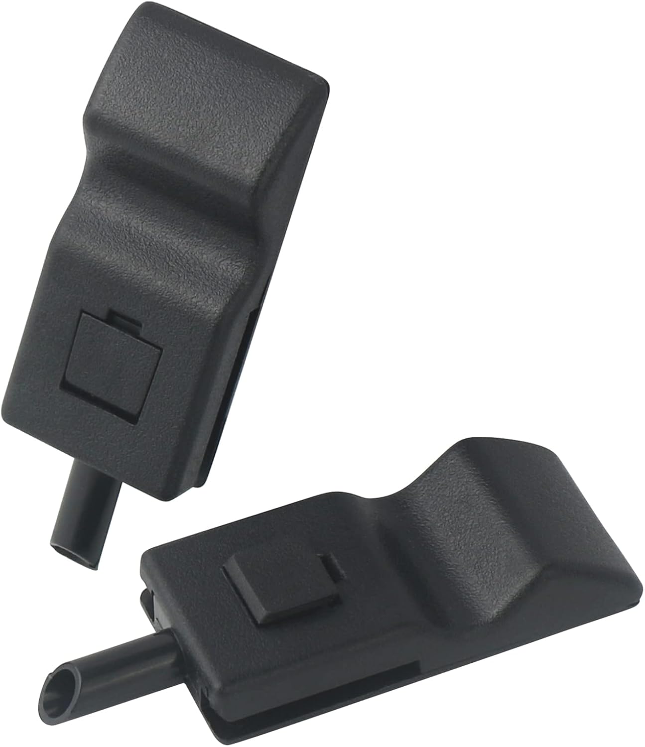 Door Lock Knob (2pcs) Compatible with 2007-2014 Chevy Avalanche Silverado Suburban Tahoe, GMC Sierra Yukon, Escalade Replaces 15844616 - Image 2