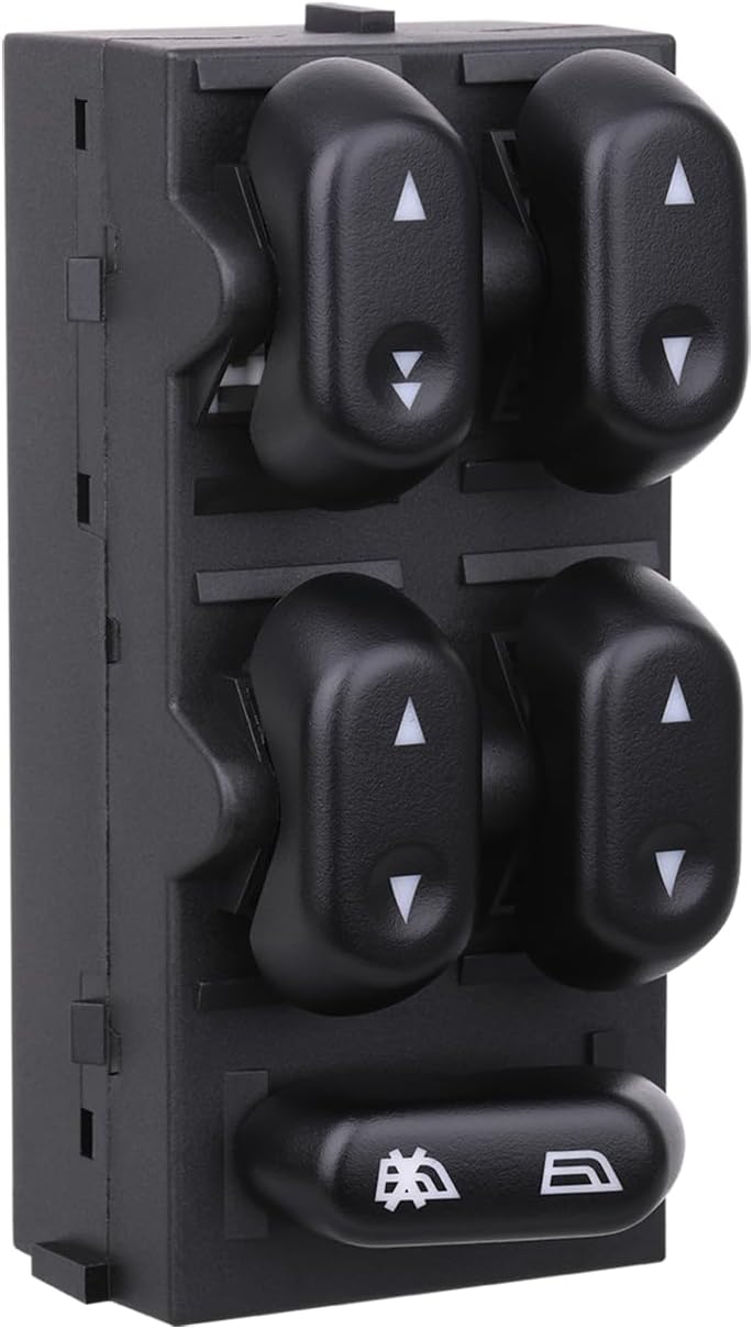 Power Window Control Switch Master Door Button Compatible with 2003-2008 Ford Crown Victoria/F150/Expedition, 06-08 Lincoln Mark LT, 03-08 Mercury Grand Marquis/Marauder Replace OEM 5L1Z14529AA - Image 1