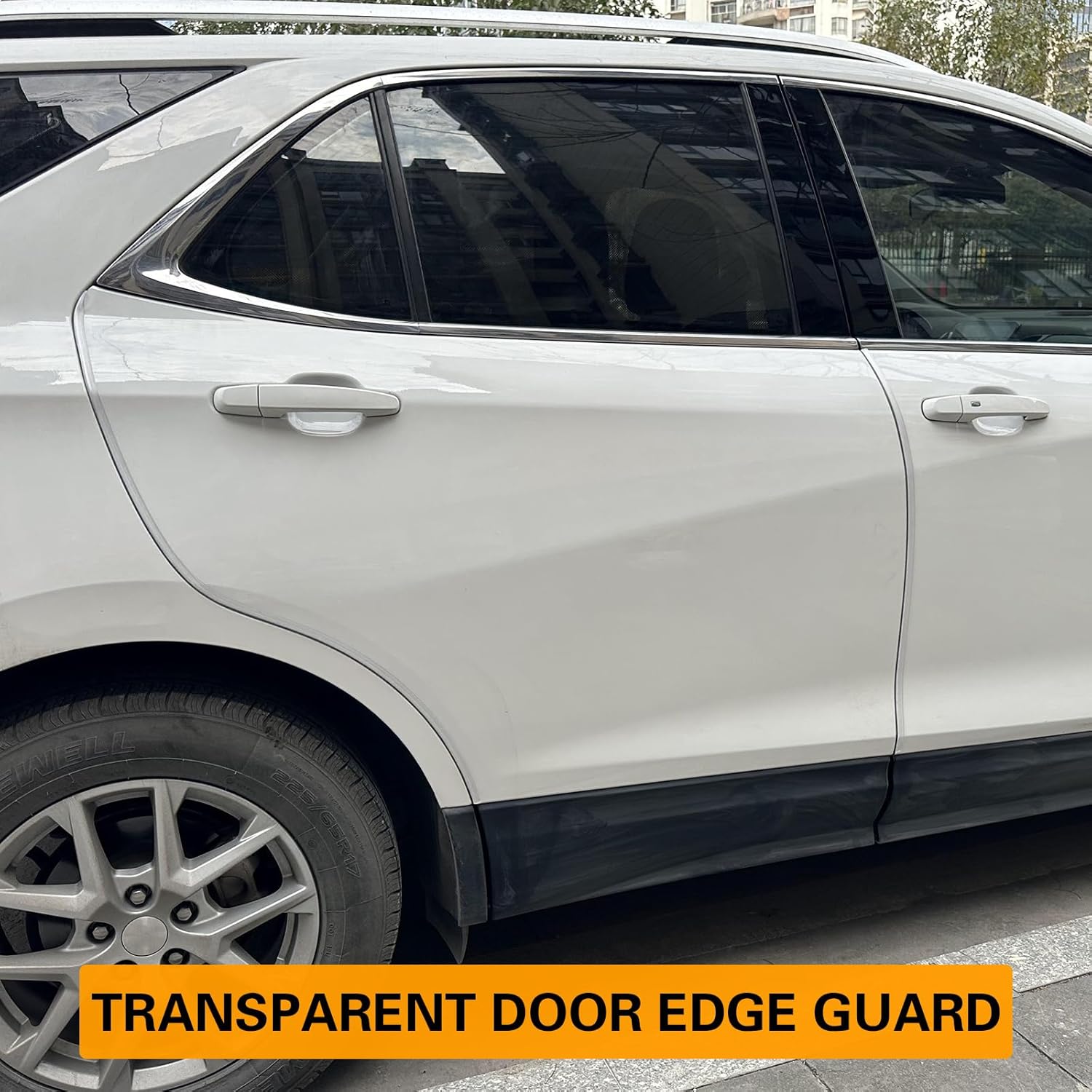 32.8ft (10m) Car Door Edge Guards Clear – Self-Adhesive PVC, U-Shaped, Fits Most Vehicles, Scratch- and Chip-Resistant – Reduces Dings in Parking Lots - Image 5