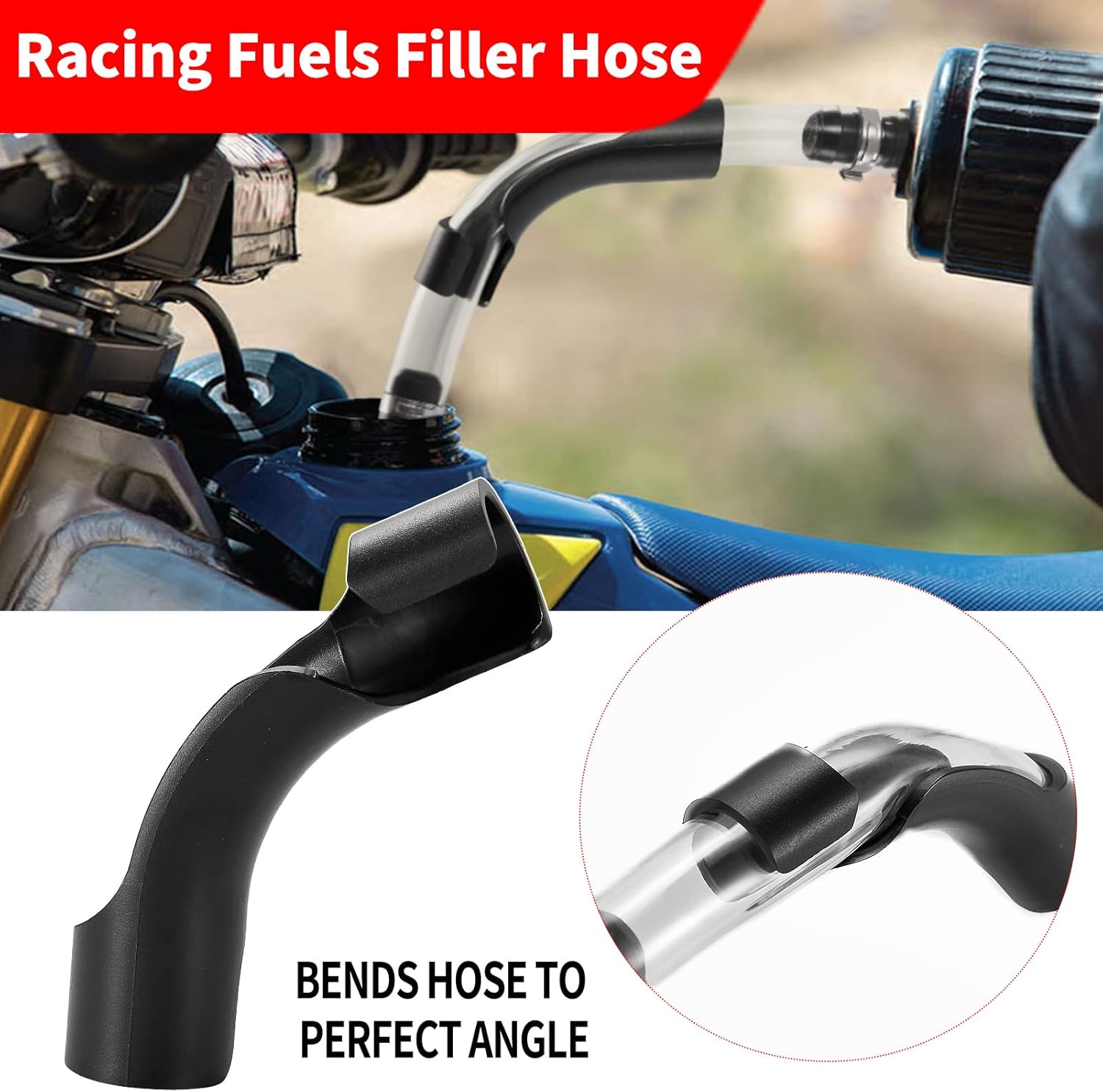 Racing Fuels Filler Hose Gas Can Spout Replacement, Gas Can Nozzle . - Image 5