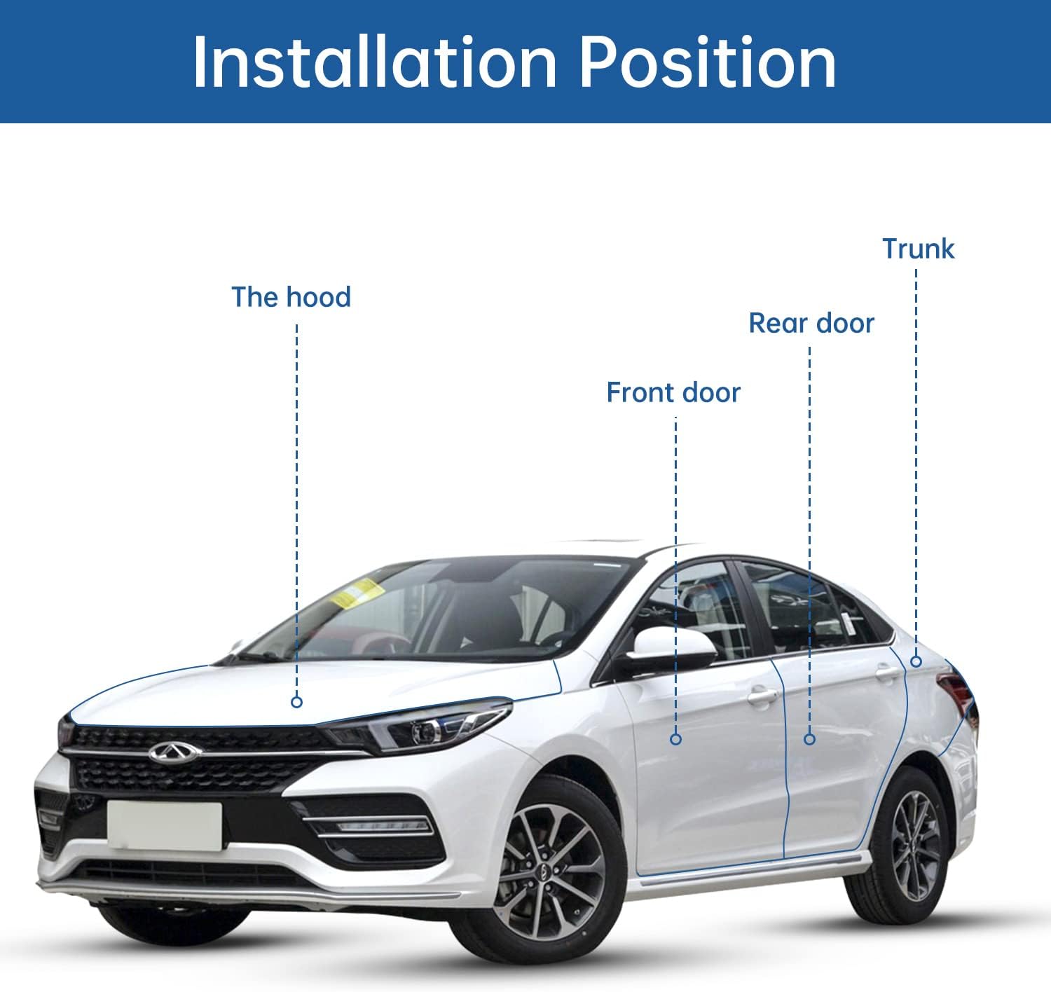 Car Door Edge Guards 16Ft(5M) Automotive Door Entry Guard U Shape Car Door Trim Protector for Most Car - Image 4