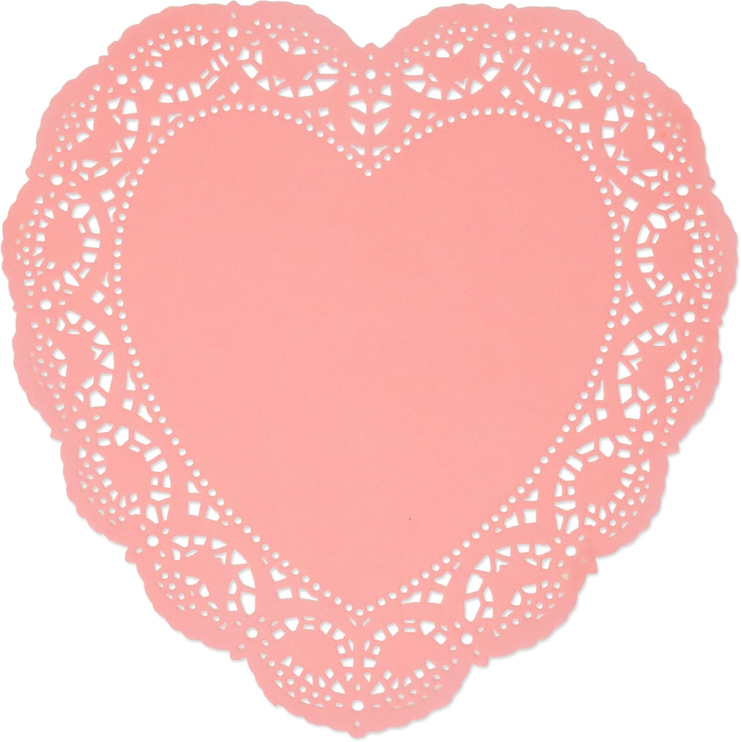 96 Count Heart Doilies 10