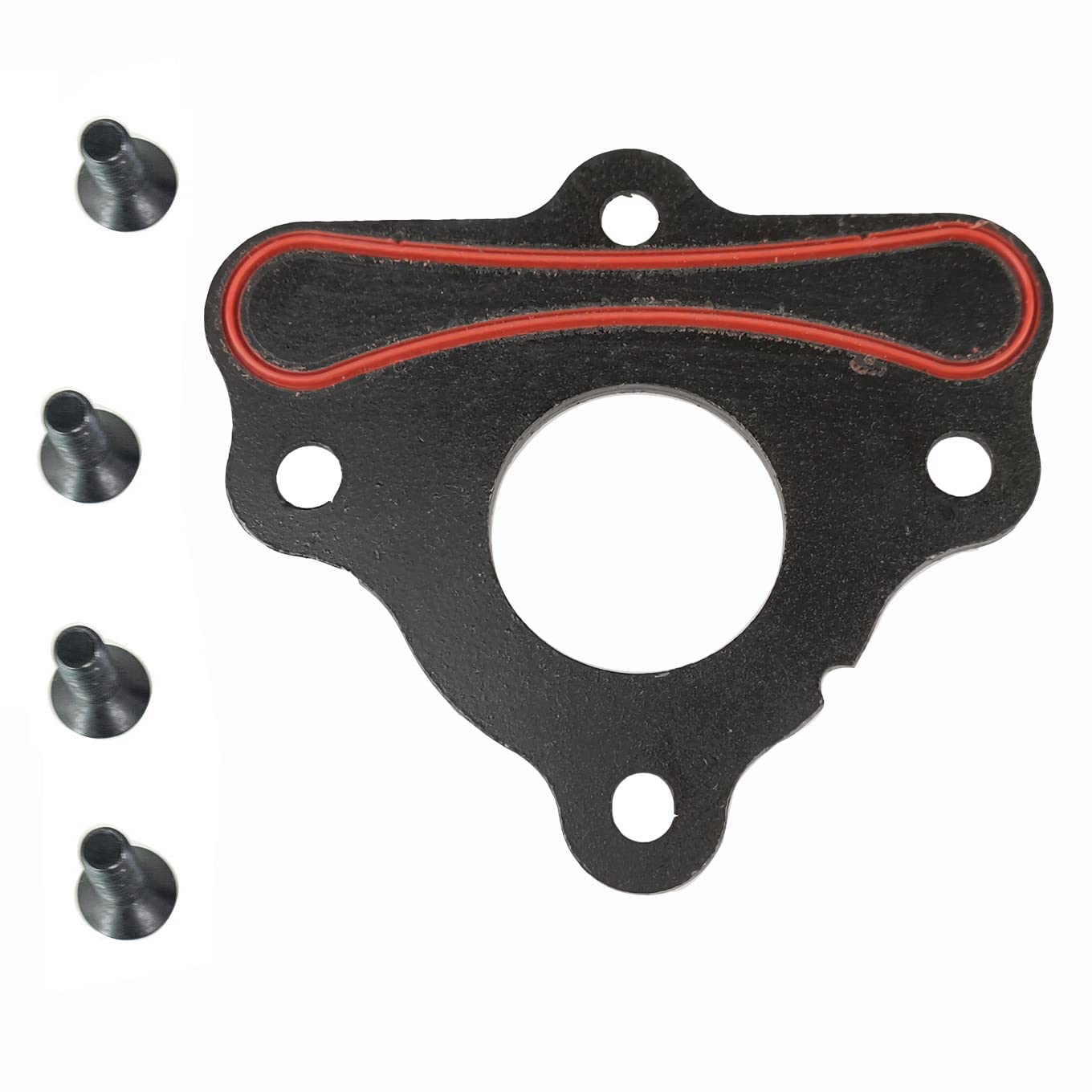 Camshaft Retainer Plate Gasket Compatible with LS Series Engines, &Bolt Kit ARP 134-1003 Gen III IV V for GM LS1 LS2 LS3 4.8 5.3L 6.0L 6.2L Vortec Corvette Cam - Image 1