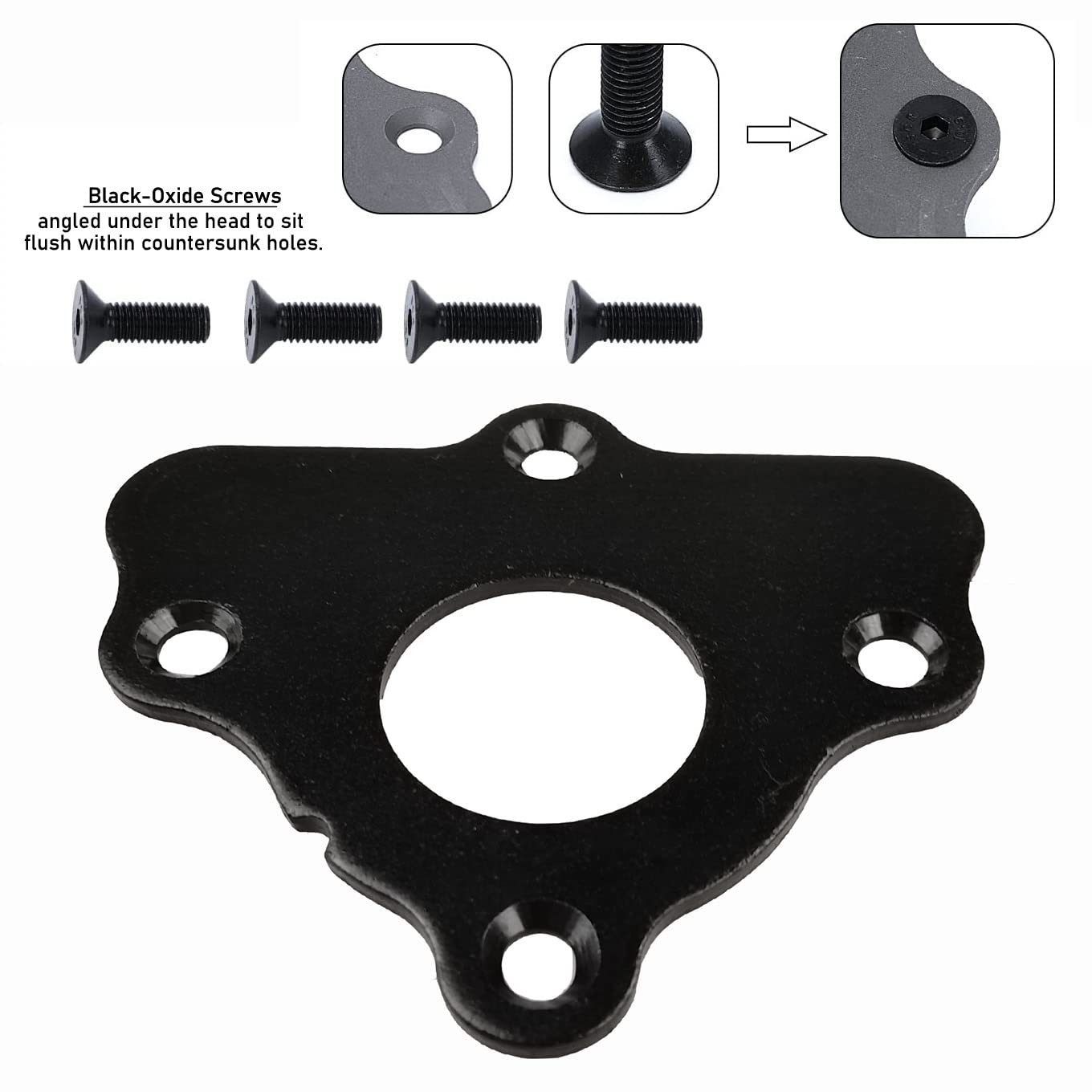 Camshaft Retainer Plate Gasket Compatible with LS Series Engines, &Bolt Kit ARP 134-1003 Gen III IV V for GM LS1 LS2 LS3 4.8 5.3L 6.0L 6.2L Vortec Corvette Cam - Image 2