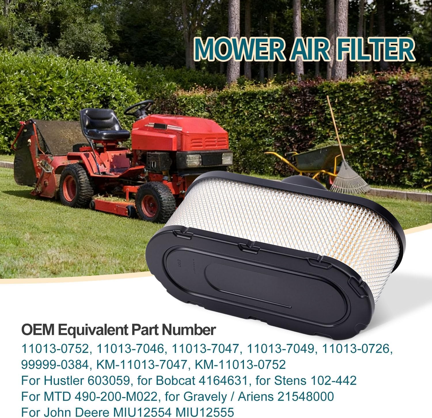 11013-0752 Air Filter for Kawasaki FR651V FR691V FR730V FS481V FS541V FS600V FS651 Part - Image 7