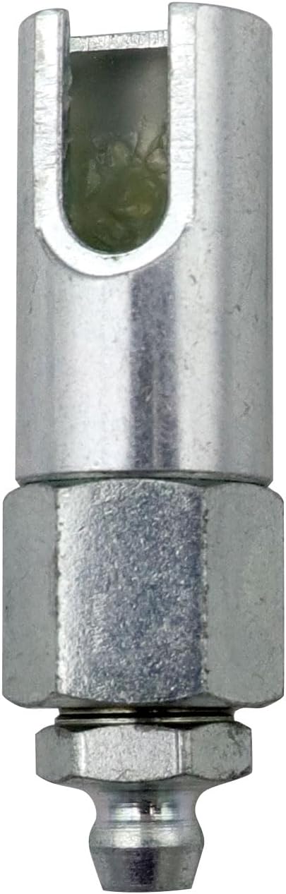 Push-on Slotted Right Angle 90 Degree Grease Coupler - Image 1