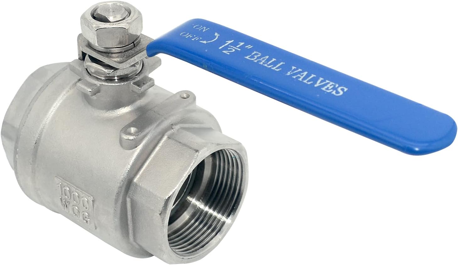 2Pcs 316 Stainless Steel 1.5