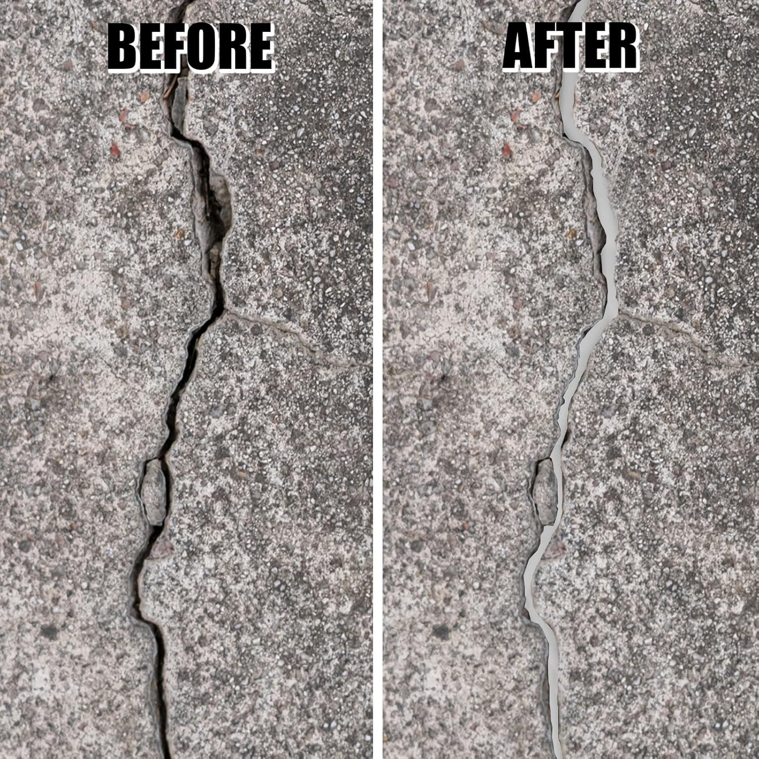 Backer Rod 1/4 Inch, EPDM Rubber Foam Caulk Saver 16.4' Grey Weather Strip Seal for Concrete Joints, Wall Cracks, Driveway and Joint Fillers. - Image 5