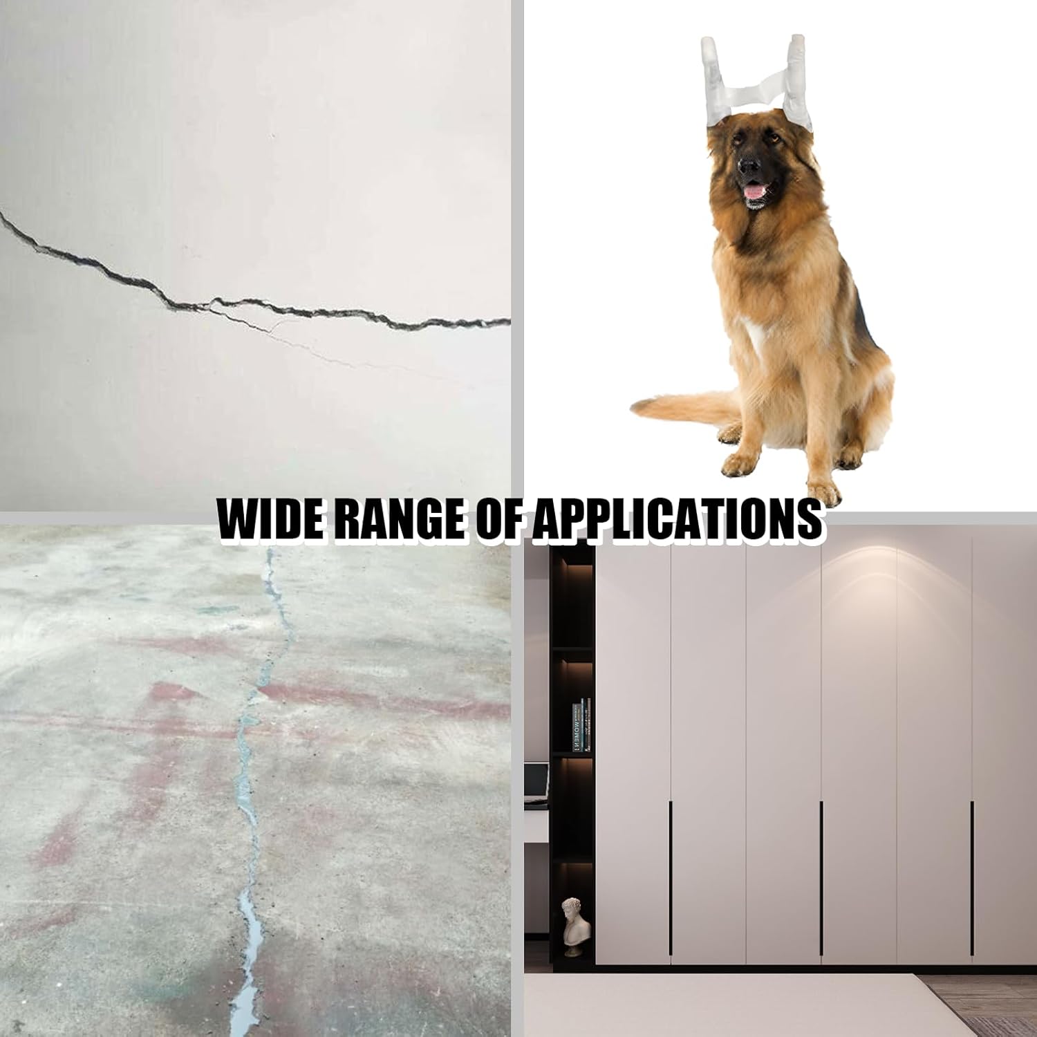Backer Rod 1/4 Inch, EPDM Rubber Foam Caulk Saver 16.4' Grey Weather Strip Seal for Concrete Joints, Wall Cracks, Driveway and Joint Fillers. - Image 6