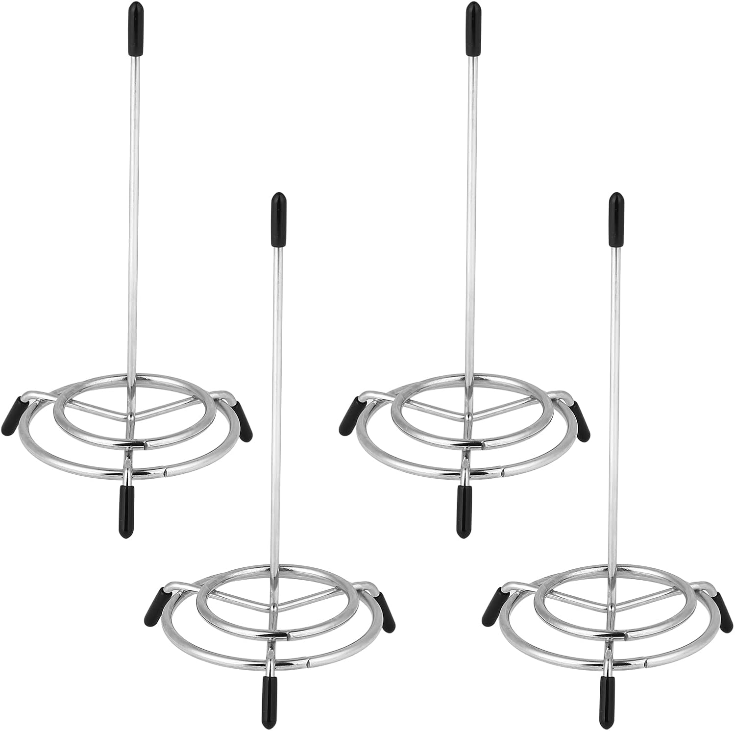 4PCS Check Spindle, Receipt Holder Spike, Stainless Steel Bill Fork, Memo Holder Spike - Image 1